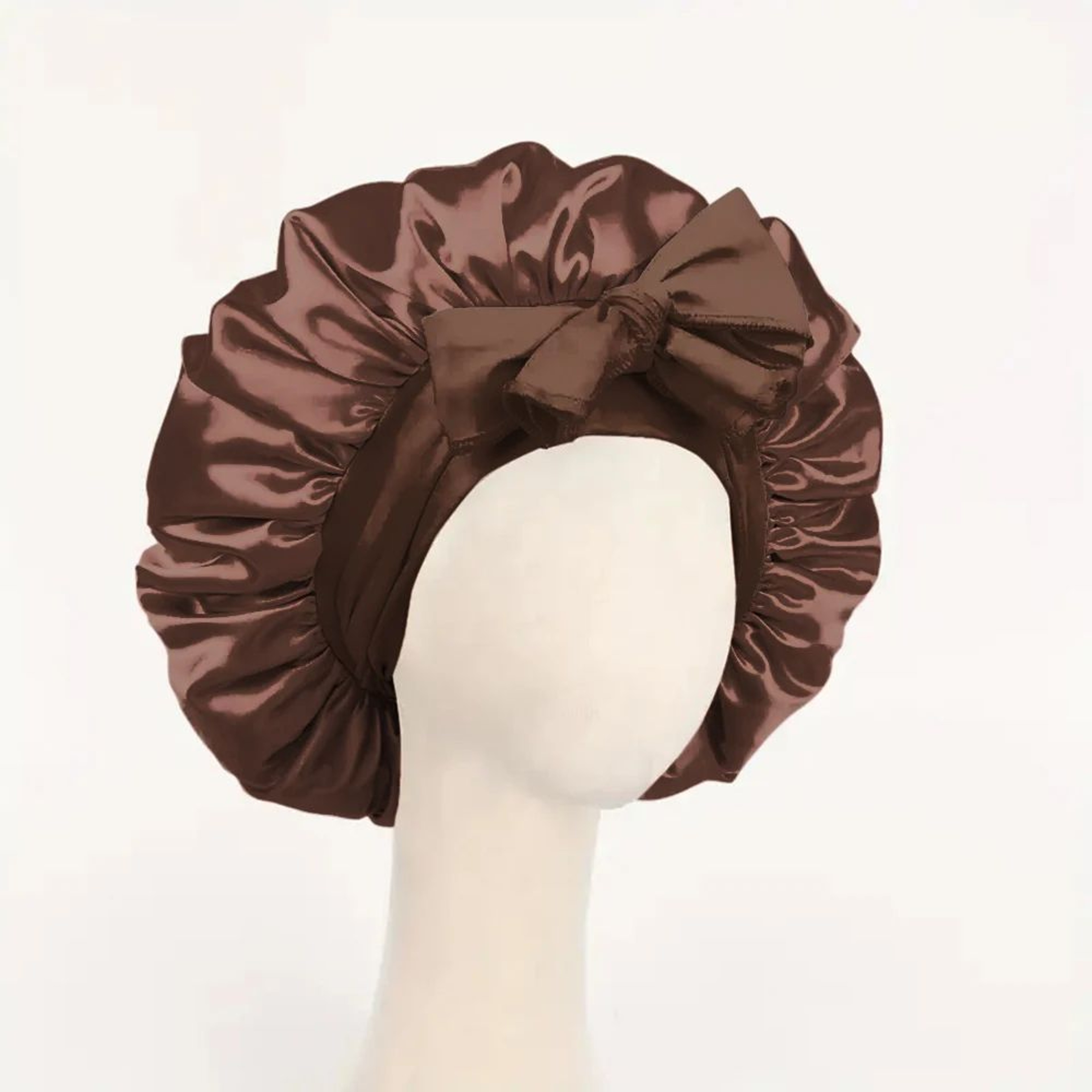 Adjustable Satin Silk Hair Bonnet  Sleep Cap With Tie Band For Hair Protection Men  Women 20