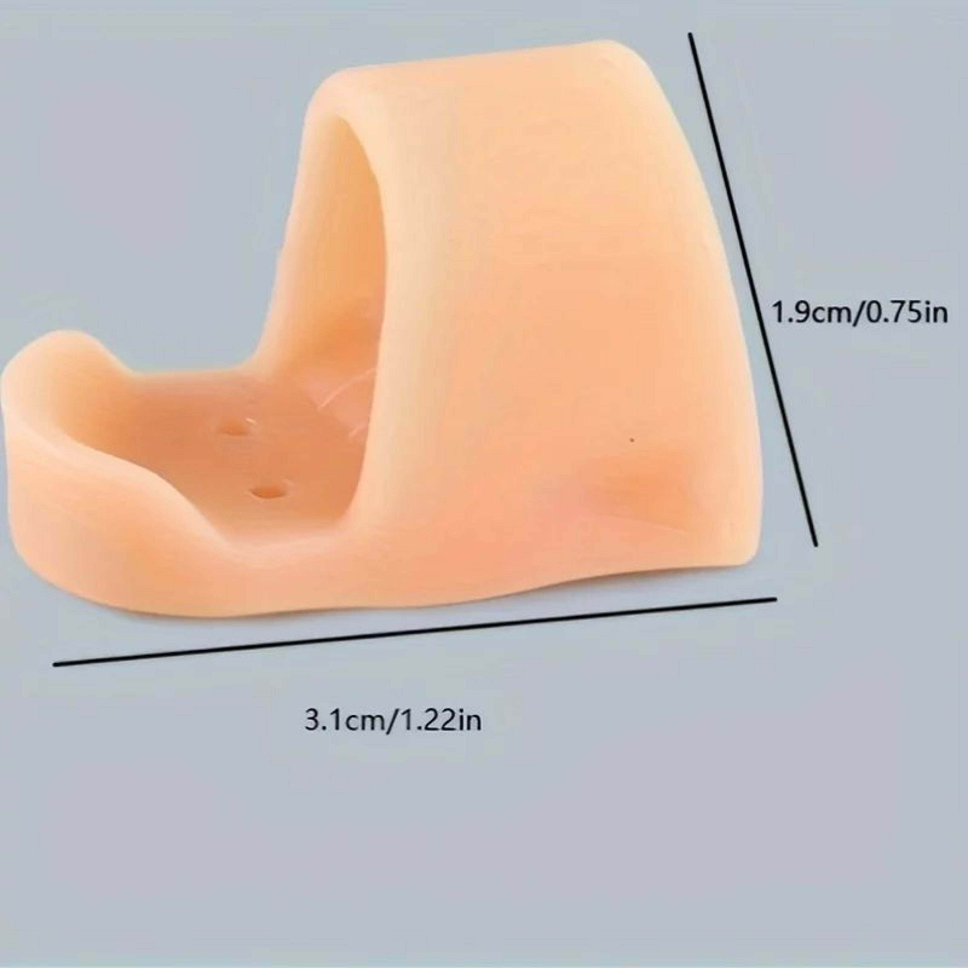 2Piece Hammer Toe Corrector Set  Toe Straightener Pads For Curling Bending  Claw Toe Relief 5