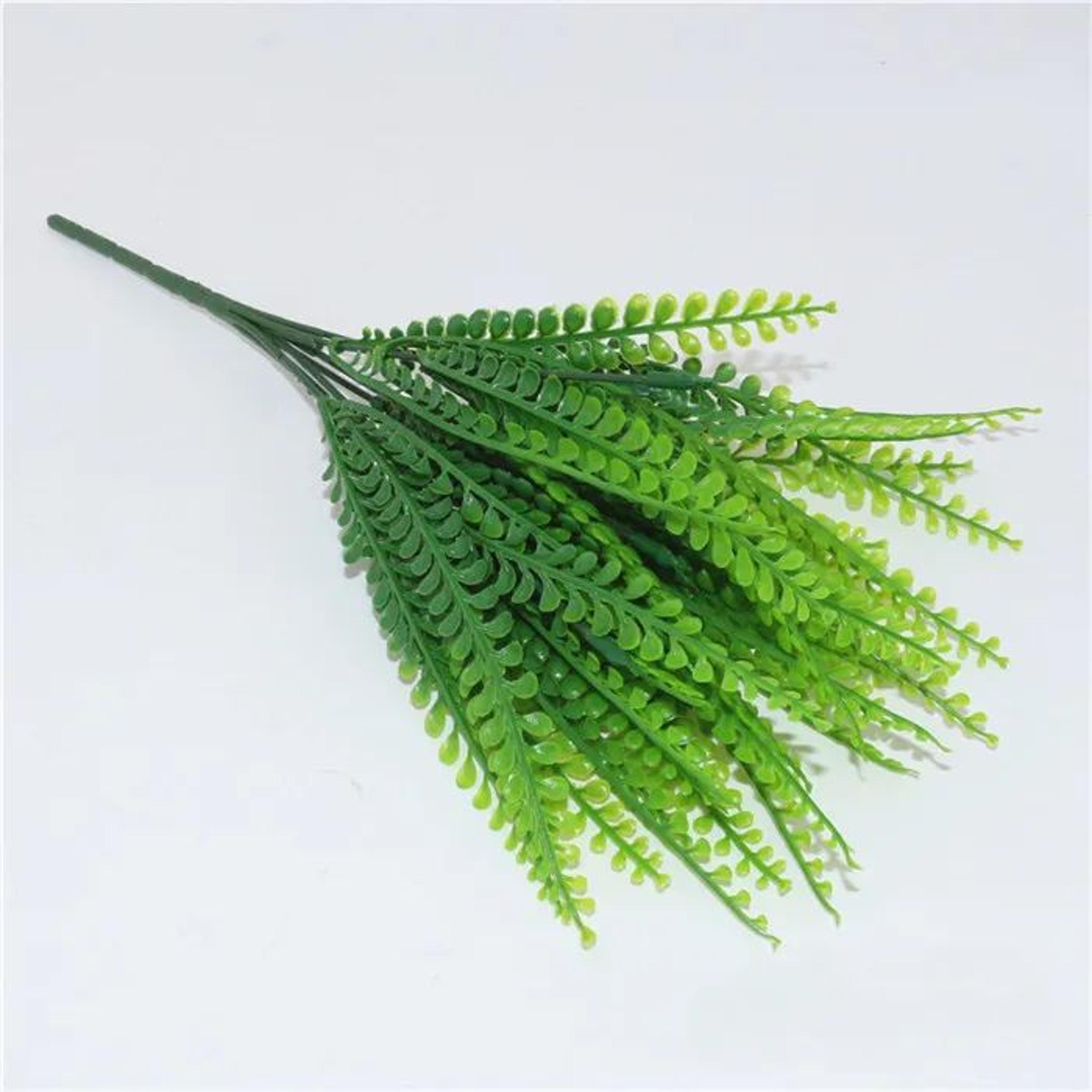 Artificial Fern Grass Plants  Realistic Green Leaf Faux Plants For Home Garden  Wedding Decor 7