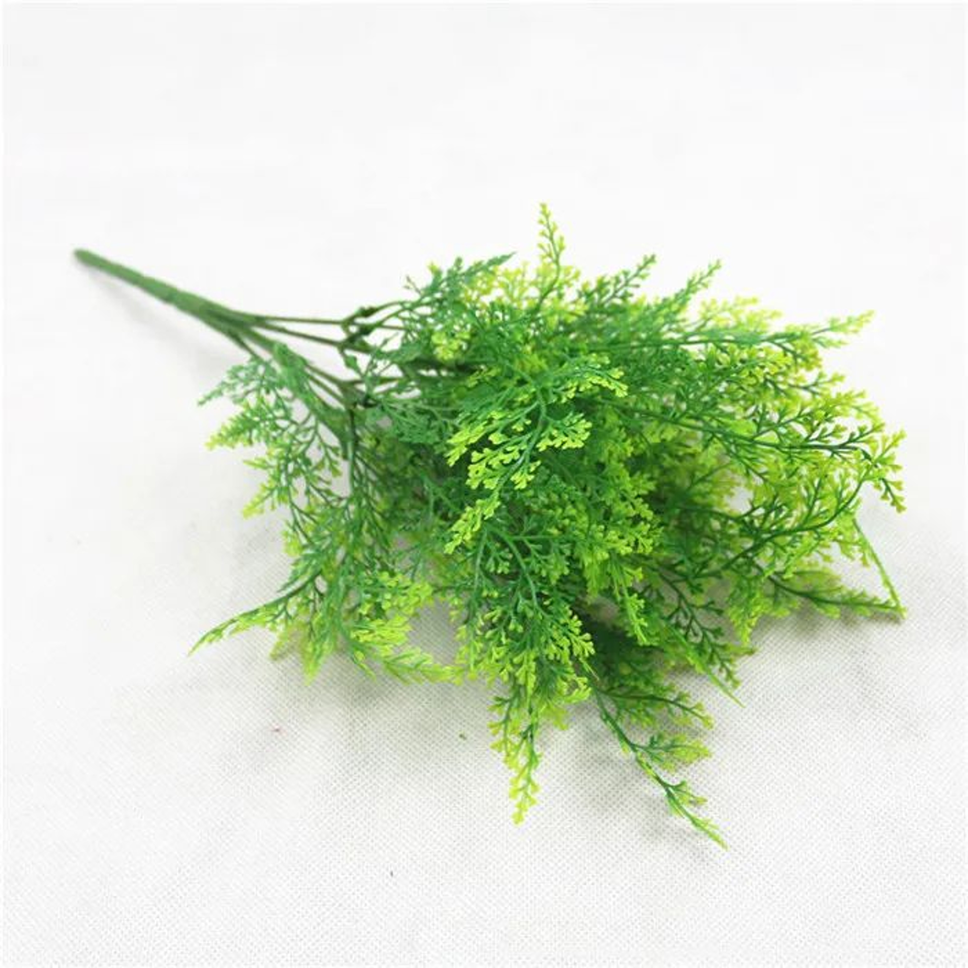 Artificial Fern Grass Plants  Realistic Green Leaf Faux Plants For Home Garden  Wedding Decor 17