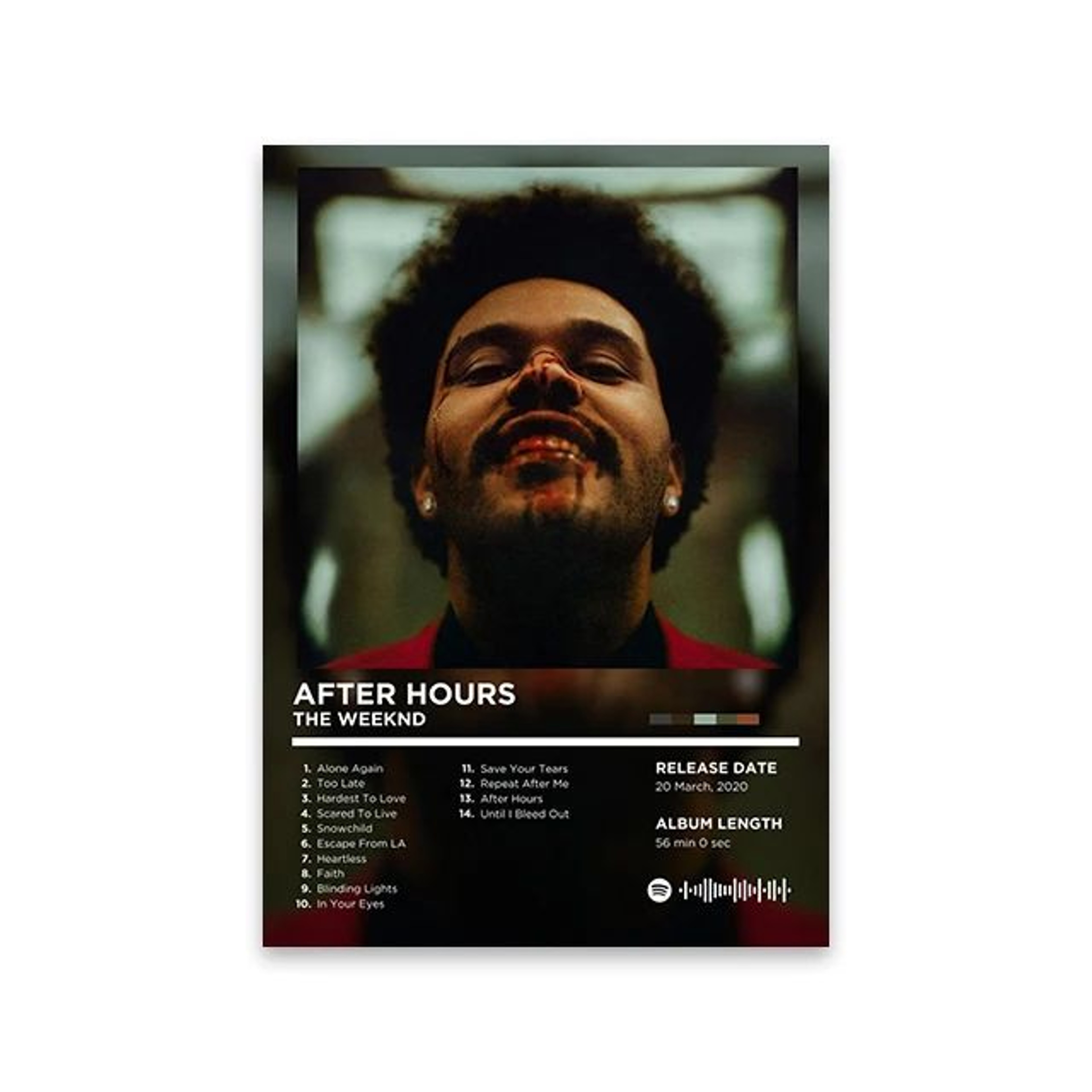 Retro Rapper Album Cover Canvas Wall Art  Hip Hop Music Poster Print For Room Decor 27