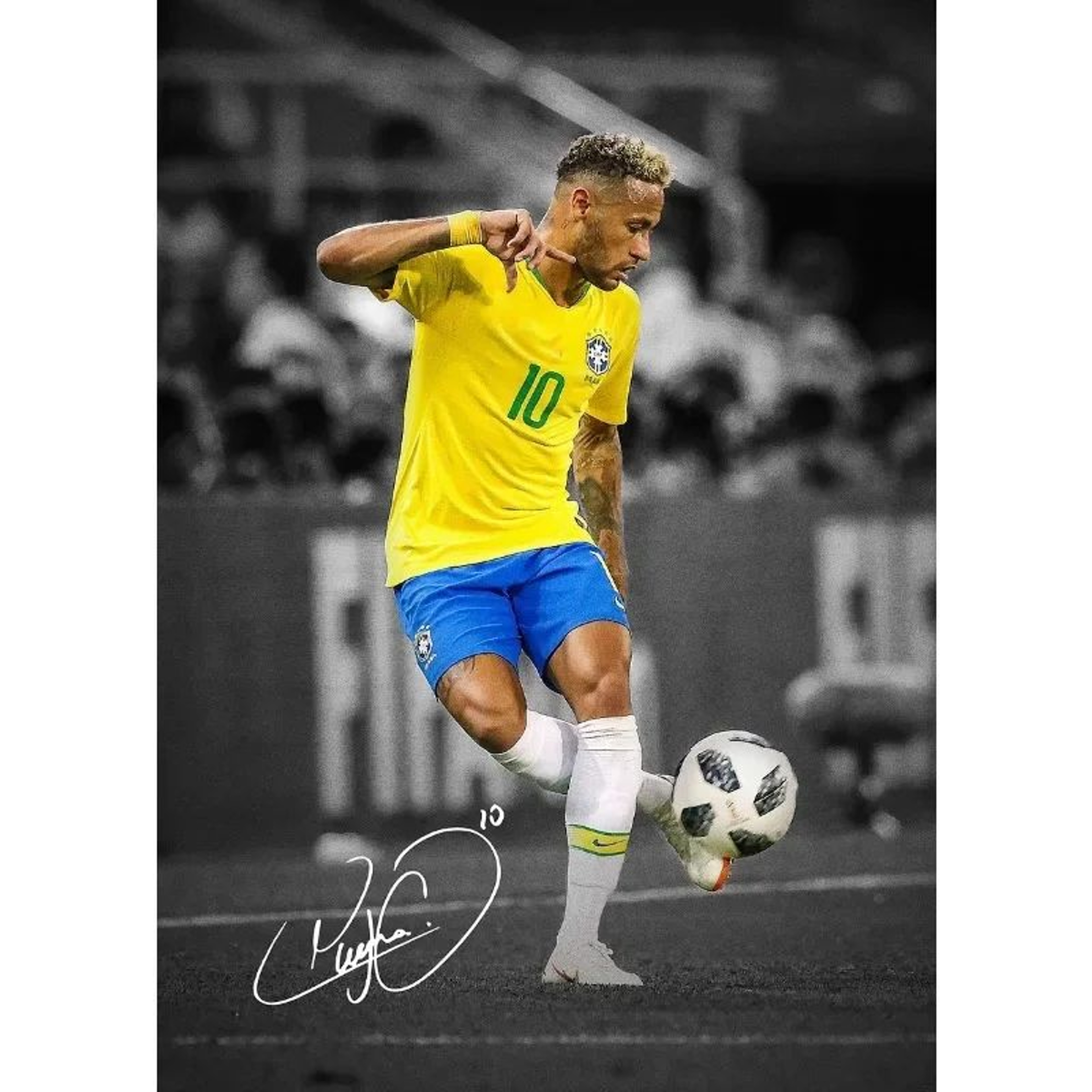 Modern Soccer Player Canvas Poster  Football Portrait Wall Art For Home Decor 13