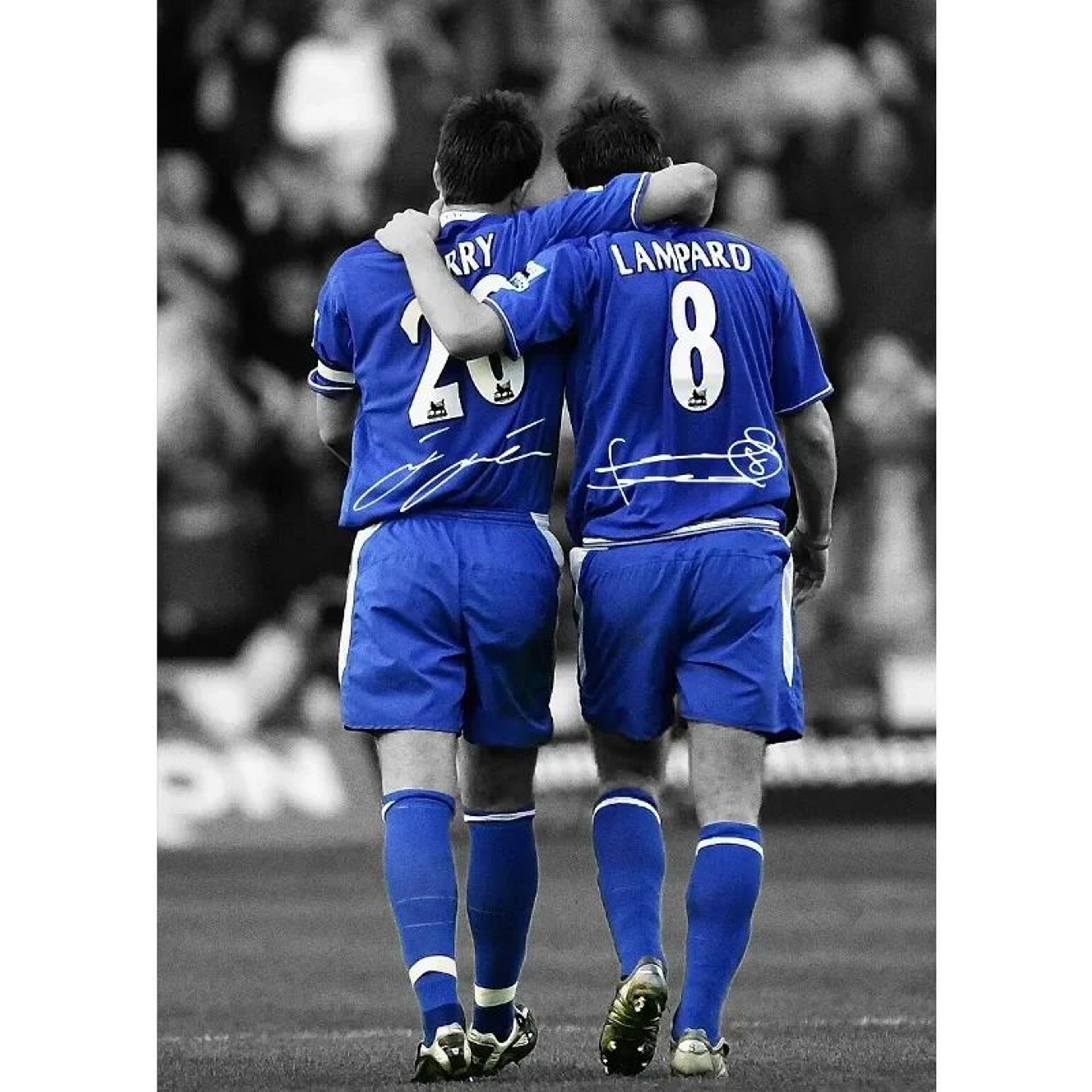 Modern Soccer Player Canvas Poster  Football Portrait Wall Art For Home Decor 17