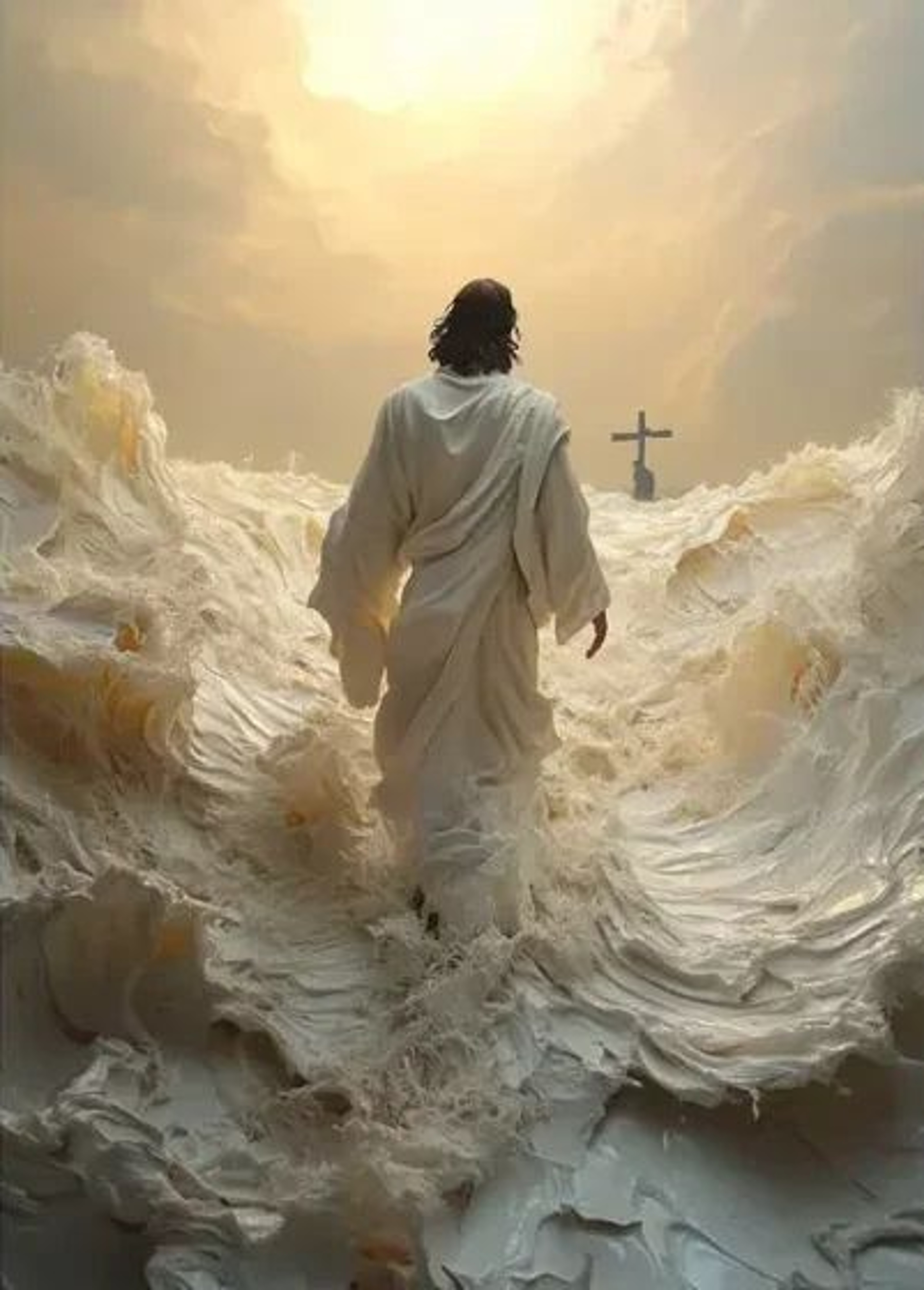Sacred Heart Jesus Canvas Wall Art  Holy Trinity Christian Religious Poster Decor 13