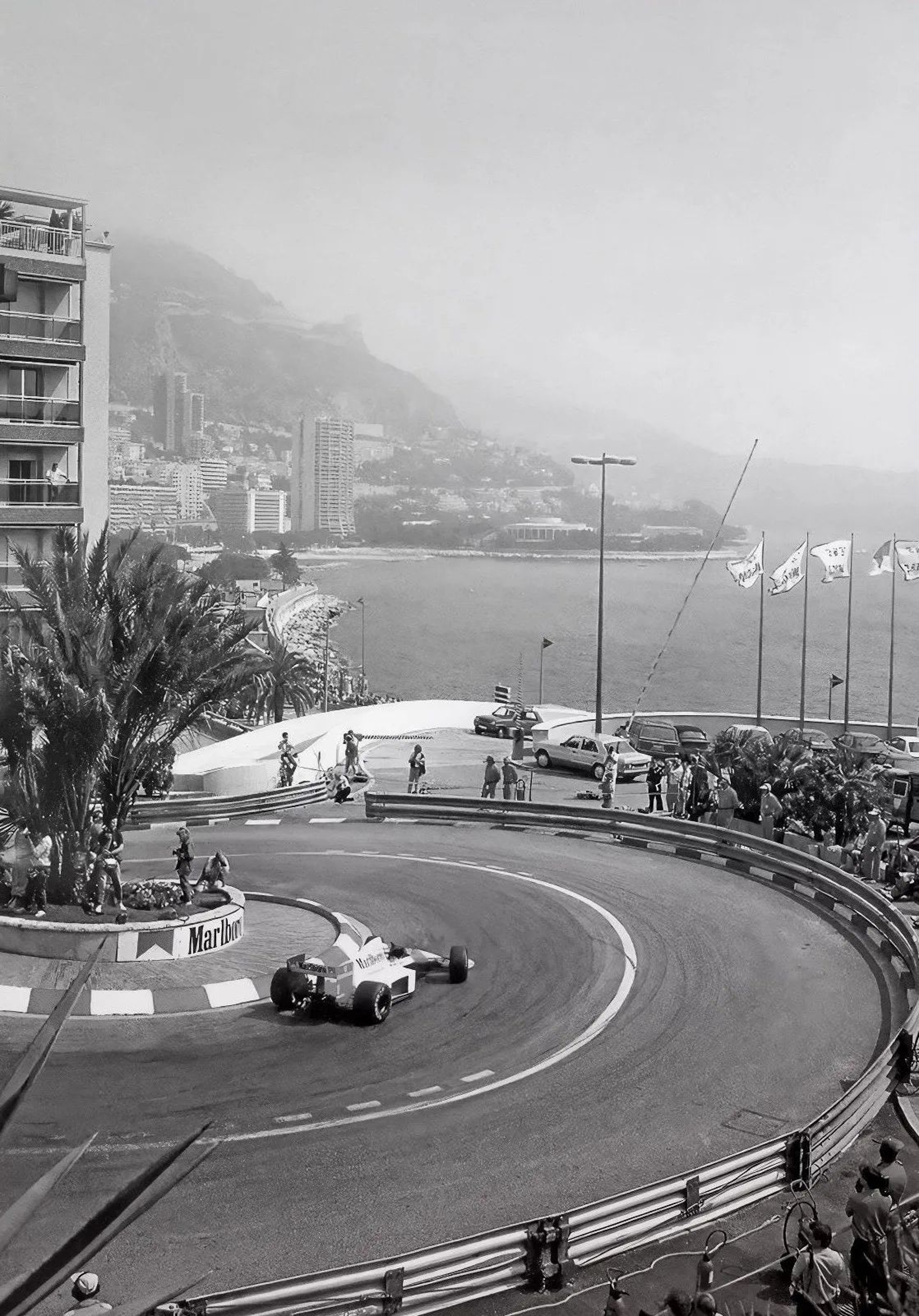 Vintage F1 Monaco Racing Canvas Wall Art  Max Verstappen Formula 1 Poster Print For Home Decor 8