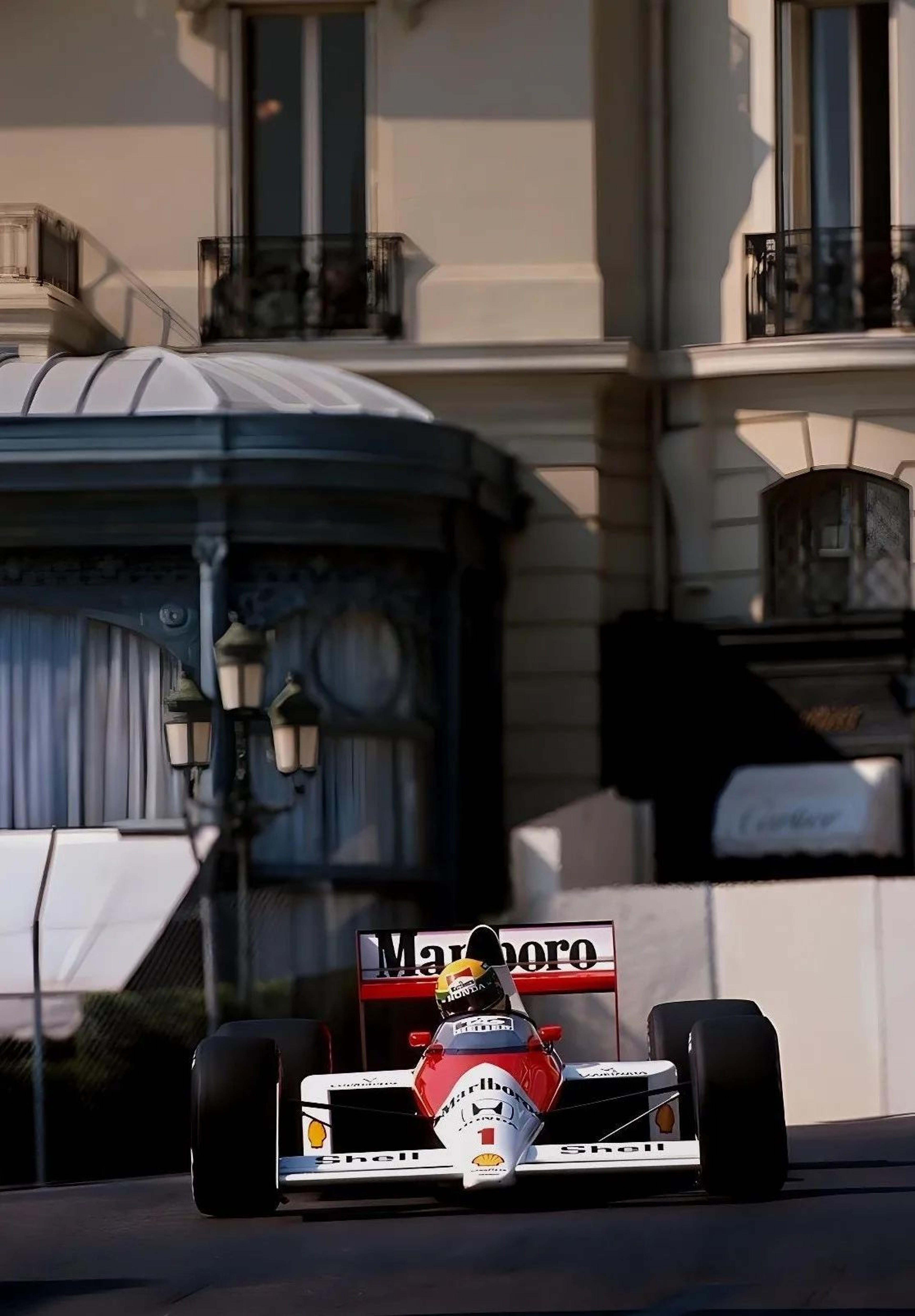 Vintage F1 Monaco Racing Canvas Wall Art  Max Verstappen Formula 1 Poster Print For Home Decor 10