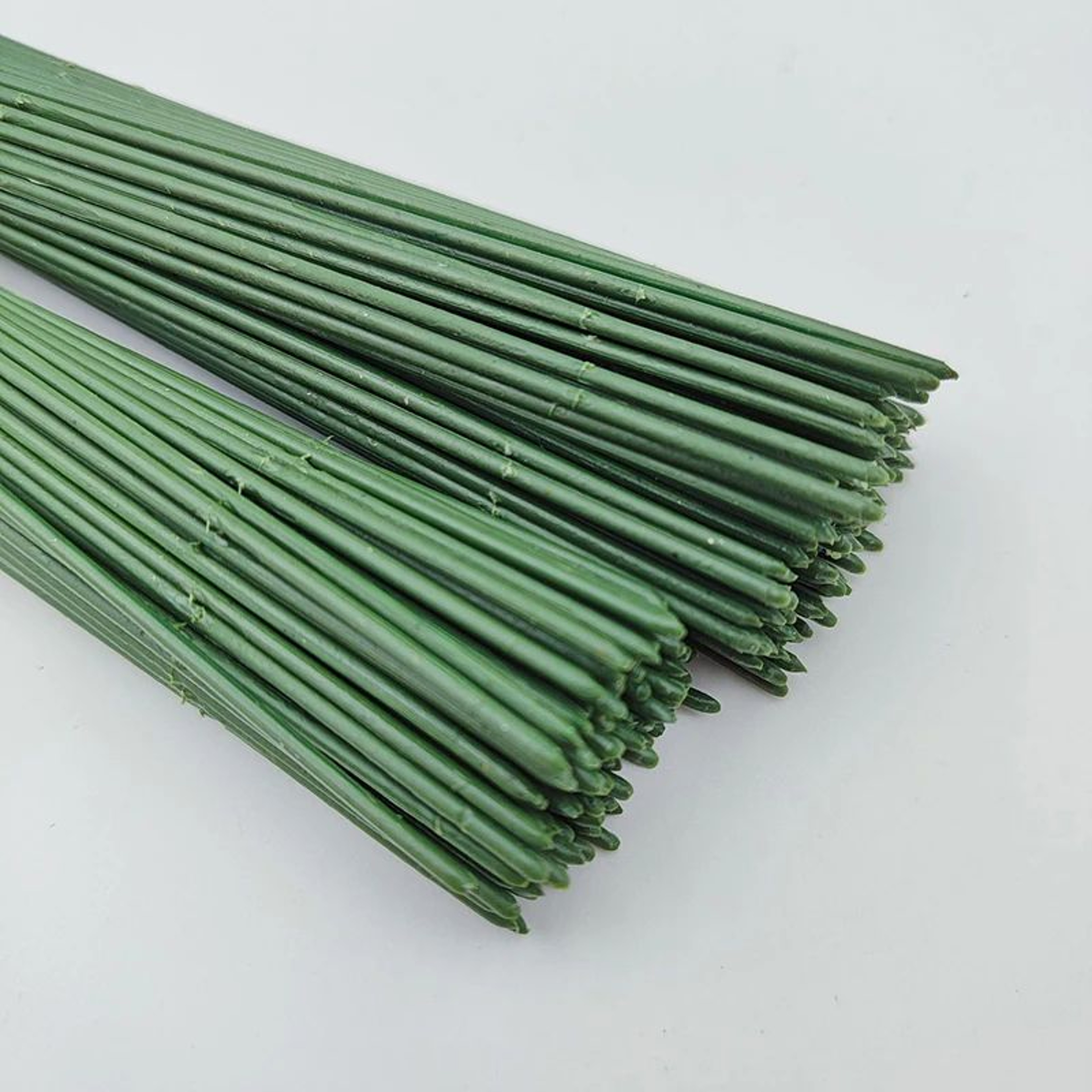 100pcs Artificial Flower Stems  Durable Plastic Rods For Hydrangea  Rose DIY Wedding Decor 5