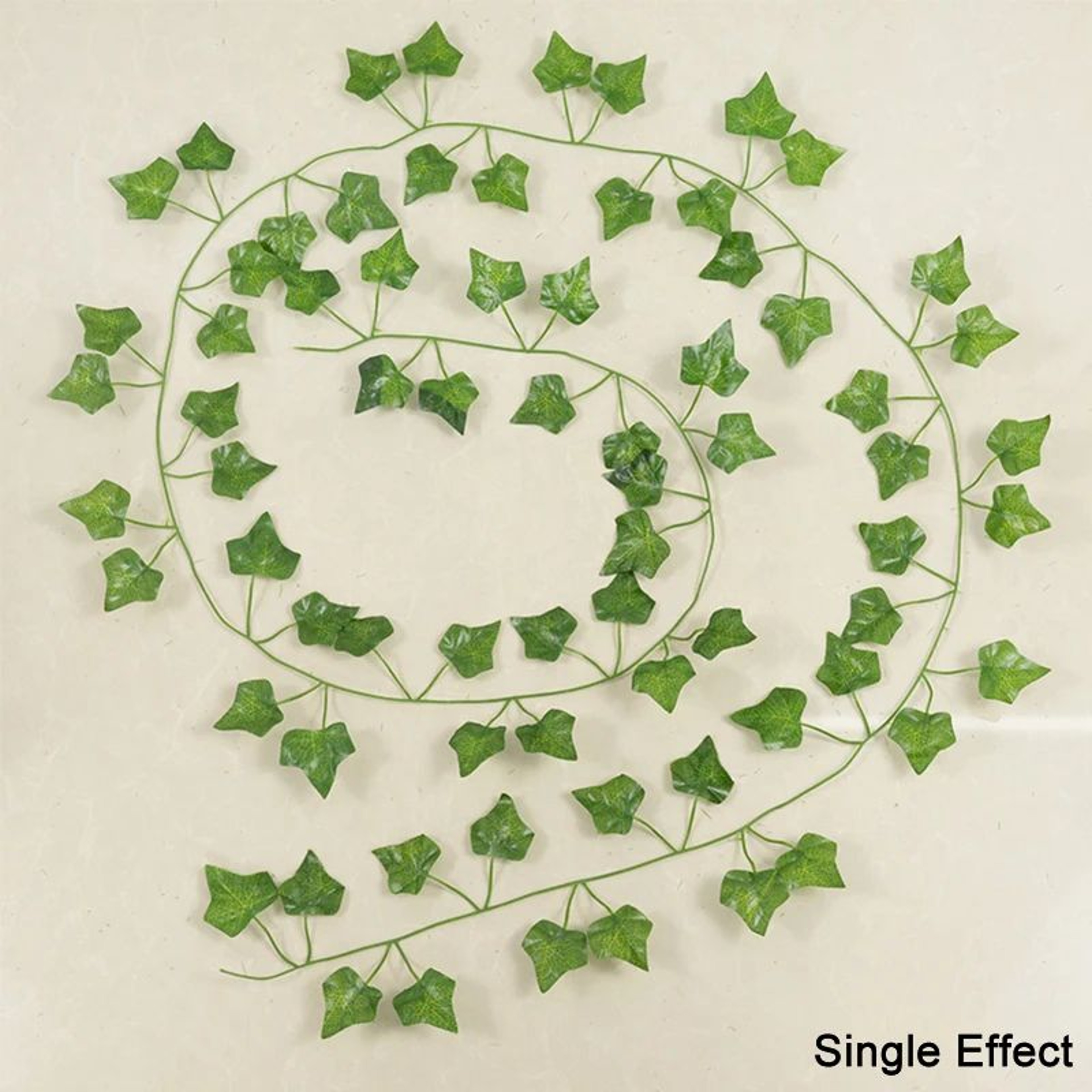 689 Ft Artificial Ivy Leaf Garland  Realistic Green Silk Vine For Wall Wedding  Home Decor 3