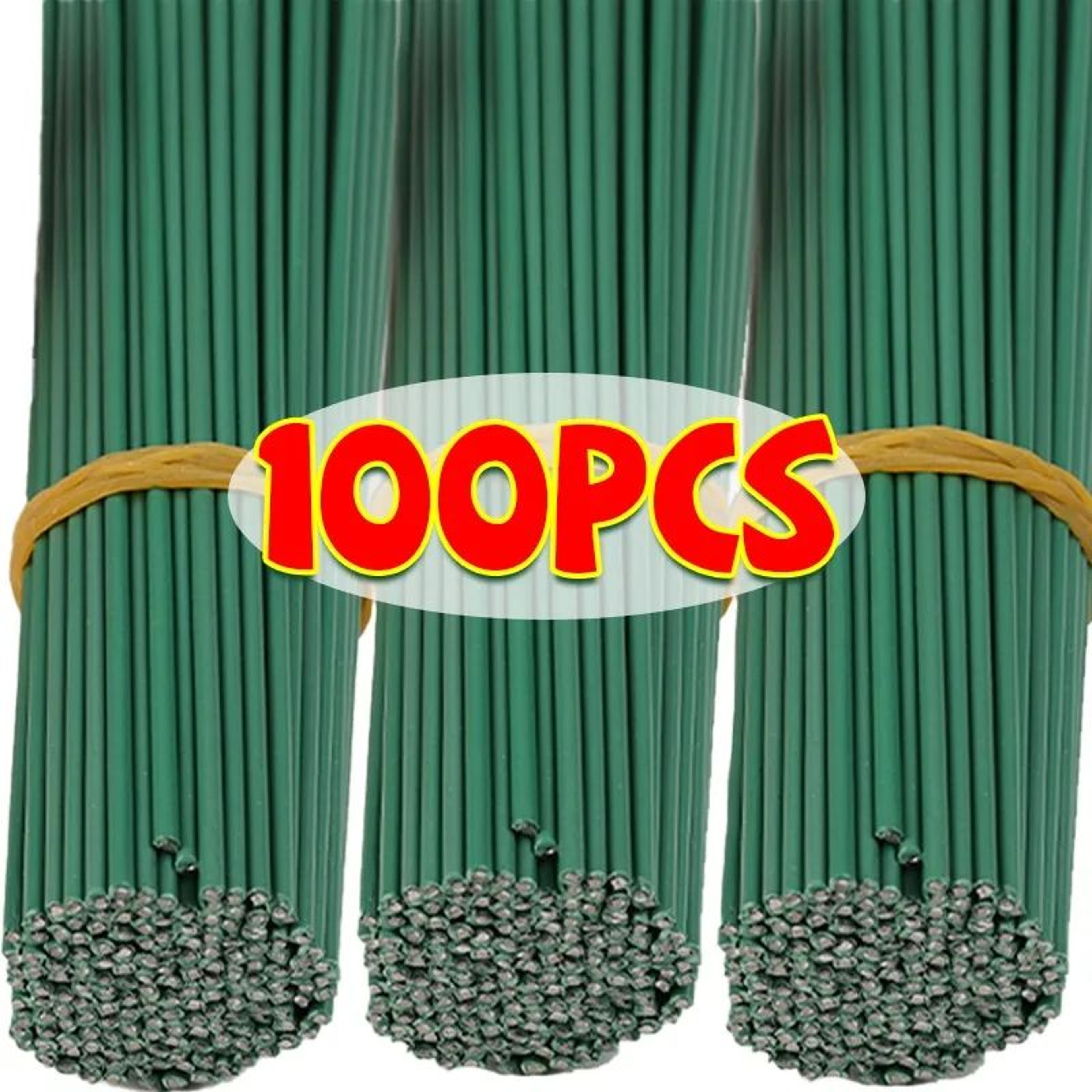 Bendable Iron Wire Flower Stems With Floral Tape  Flexible Green Rods For DIY Bouquets  Wedding Dec 5
