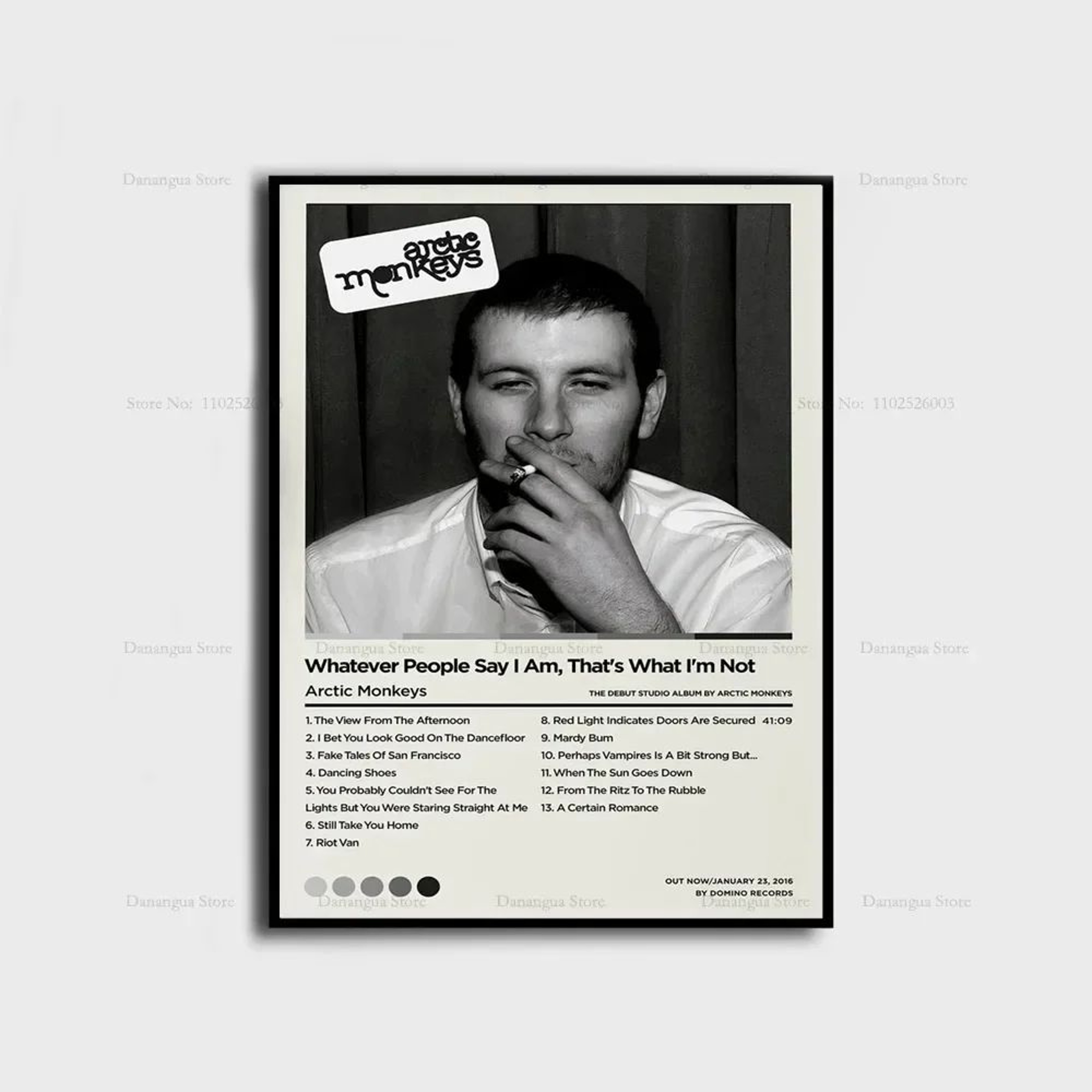 Arctic Monkeys Album Cover Canvas Wall Art  Favourite Worst Nightmare  The Car Poster Print Decor 17