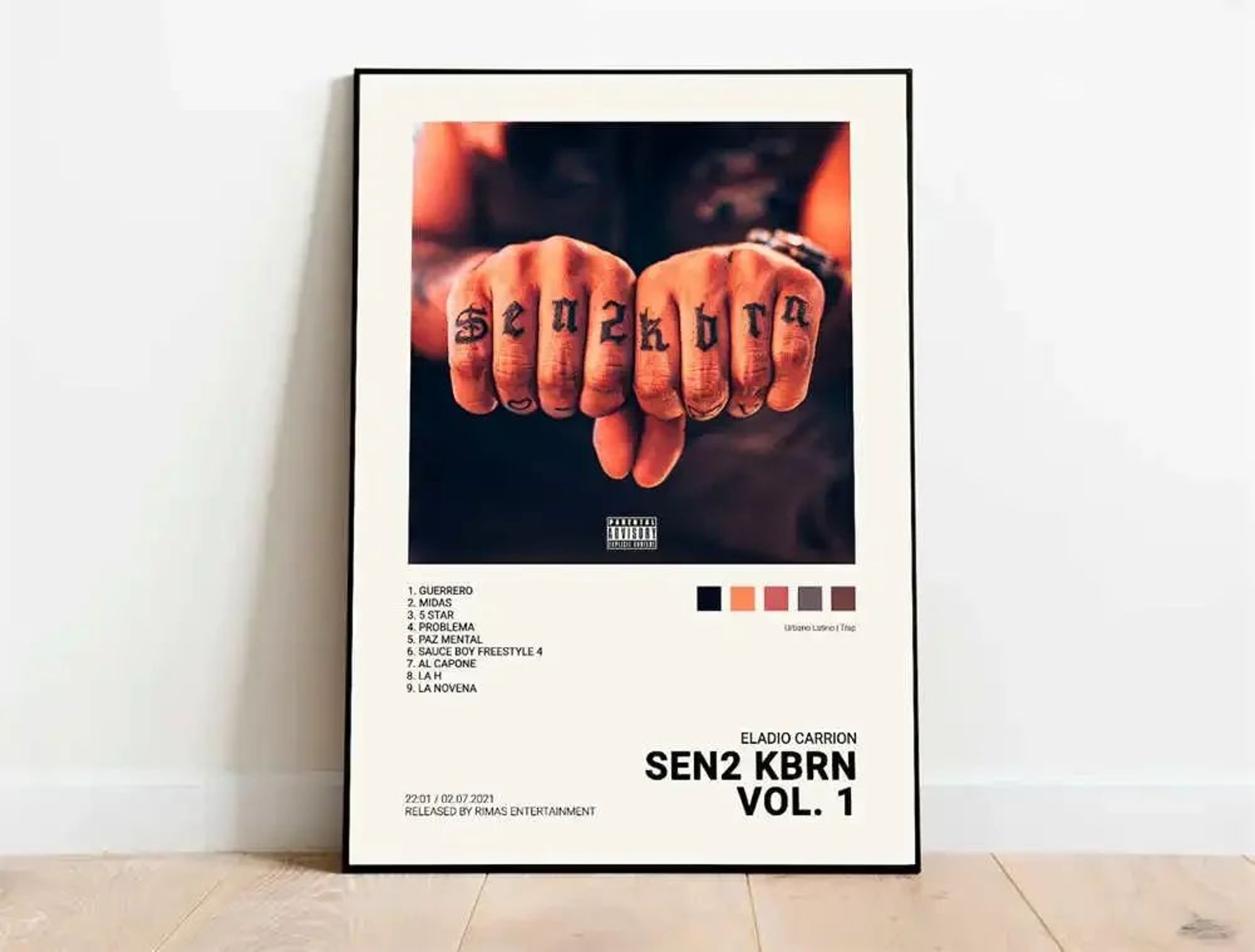 Latin Urban Music Canvas Wall Art  Quevedo Mora Feid  Rauw Alejandro Poster Print Decor 20