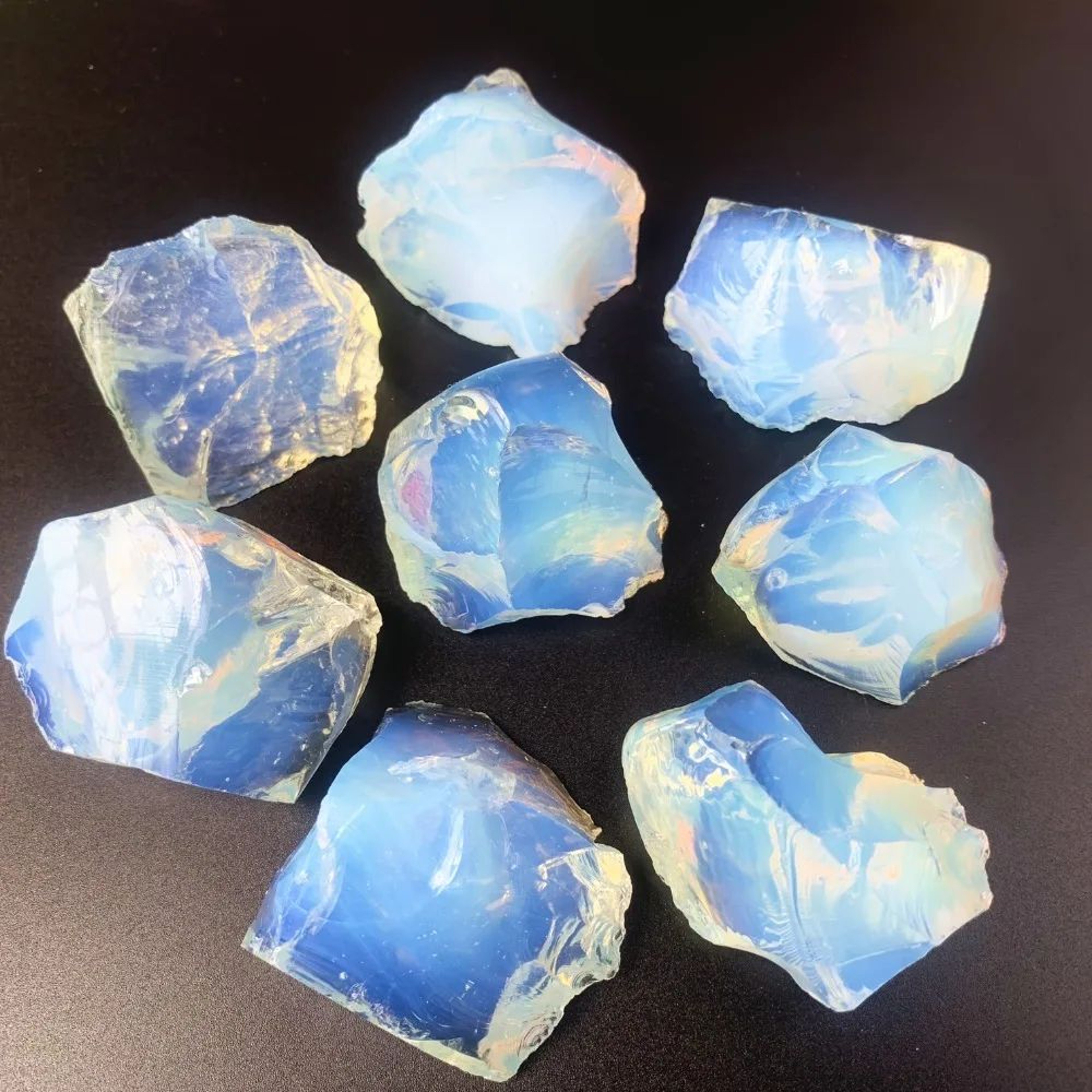 2469 Oz Natural Opal Rough Crystal Stones  Raw Quartz Healing Mineral Specimens For Decor  Collecti 6