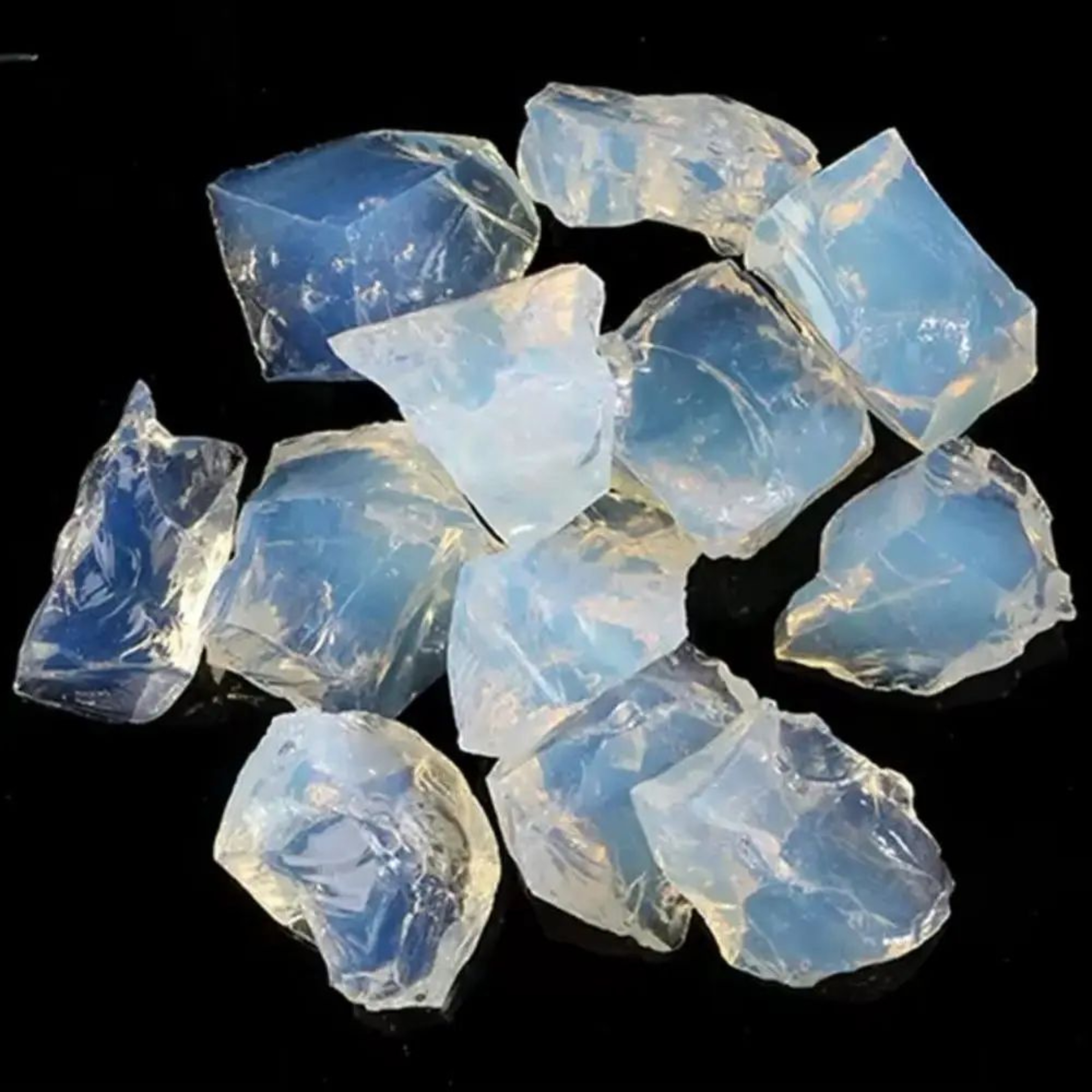 2469 Oz Natural Opal Rough Crystal Stones  Raw Quartz Healing Mineral Specimens For Decor  Collecti 5