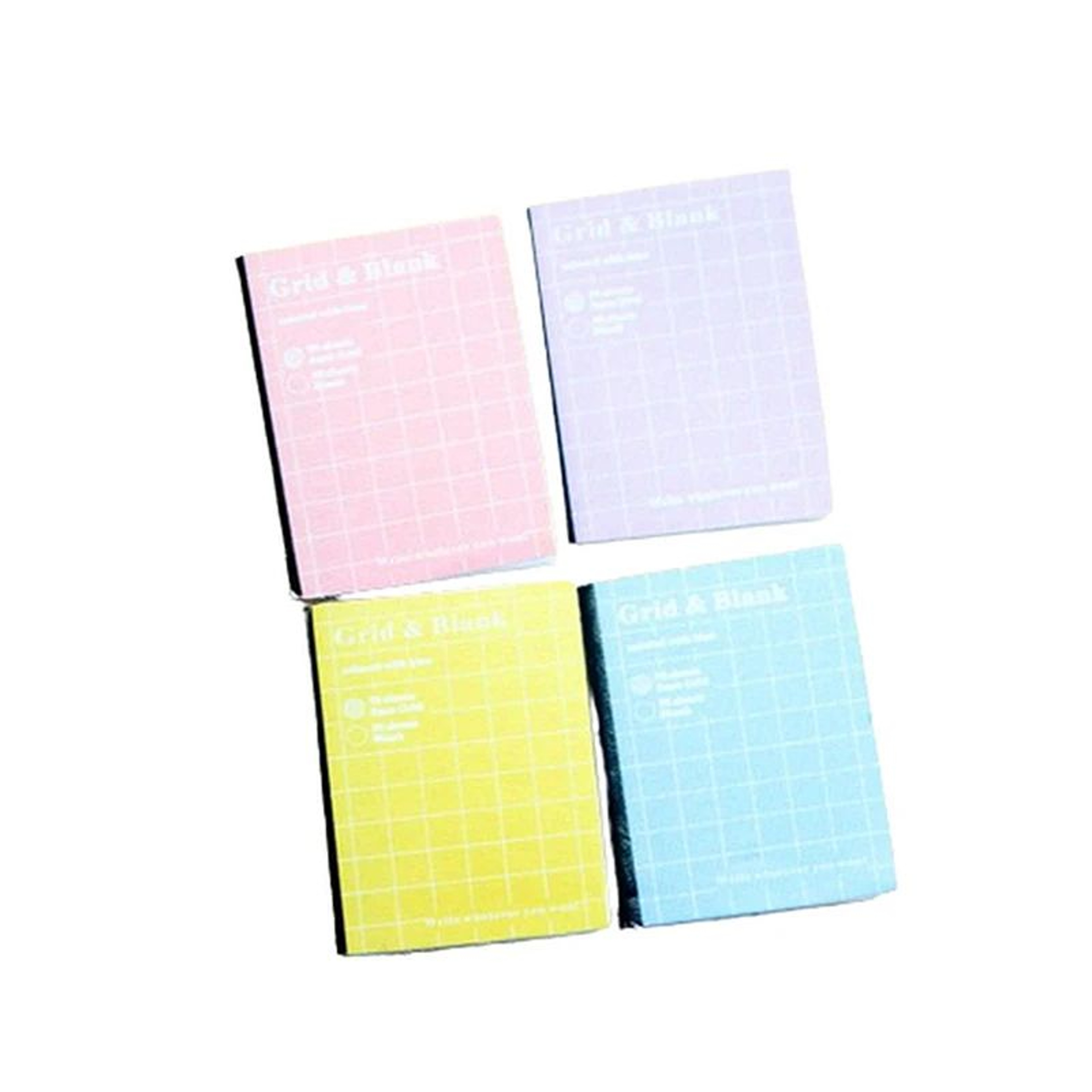 Mini Dollhouse Exercise Books Set  Cartoon Study Notebook Props 4pcs Miniature Decor 3