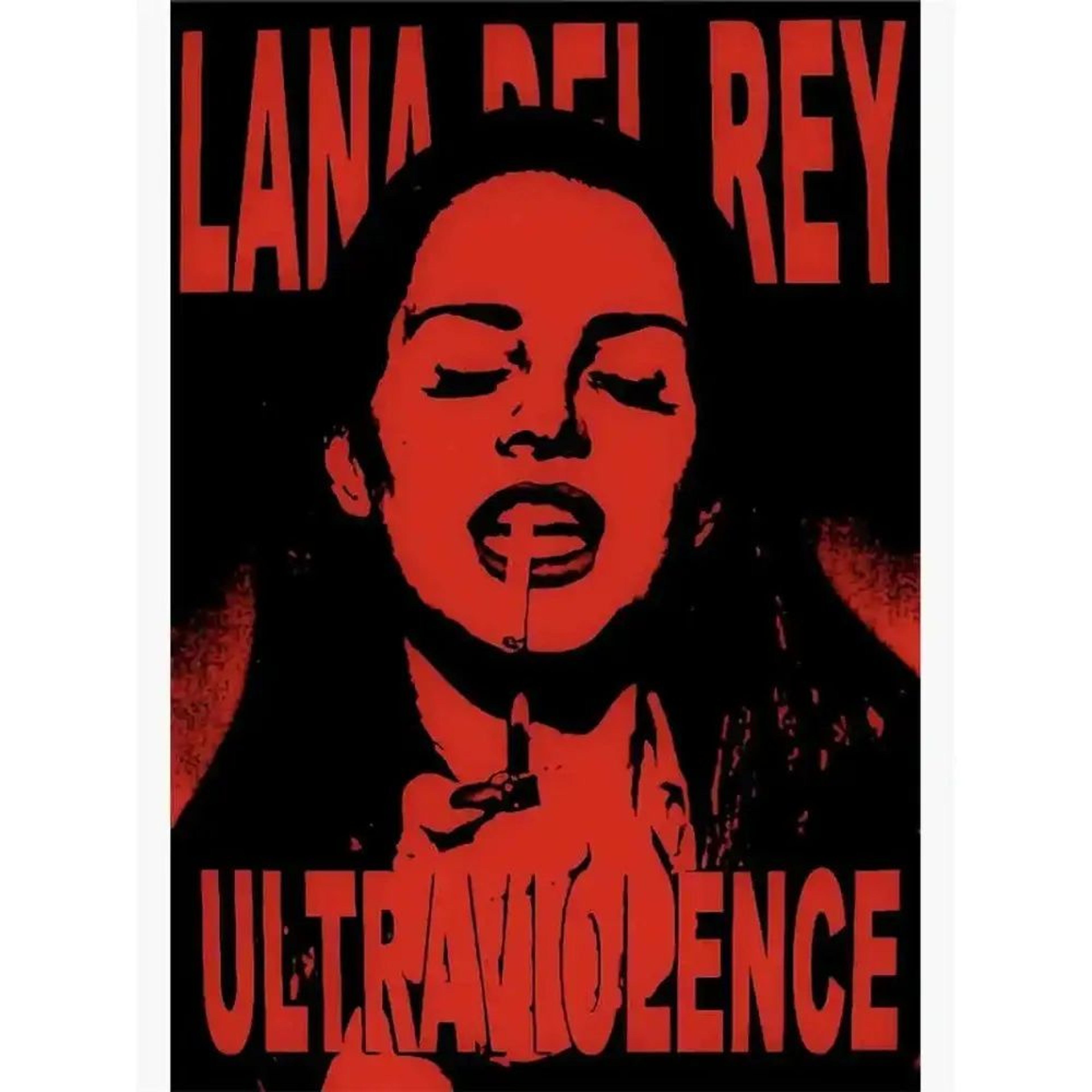 Lana Del Rey Aesthetic Canvas Wall Art  Vintage Music Album Poster For Room Decor 8