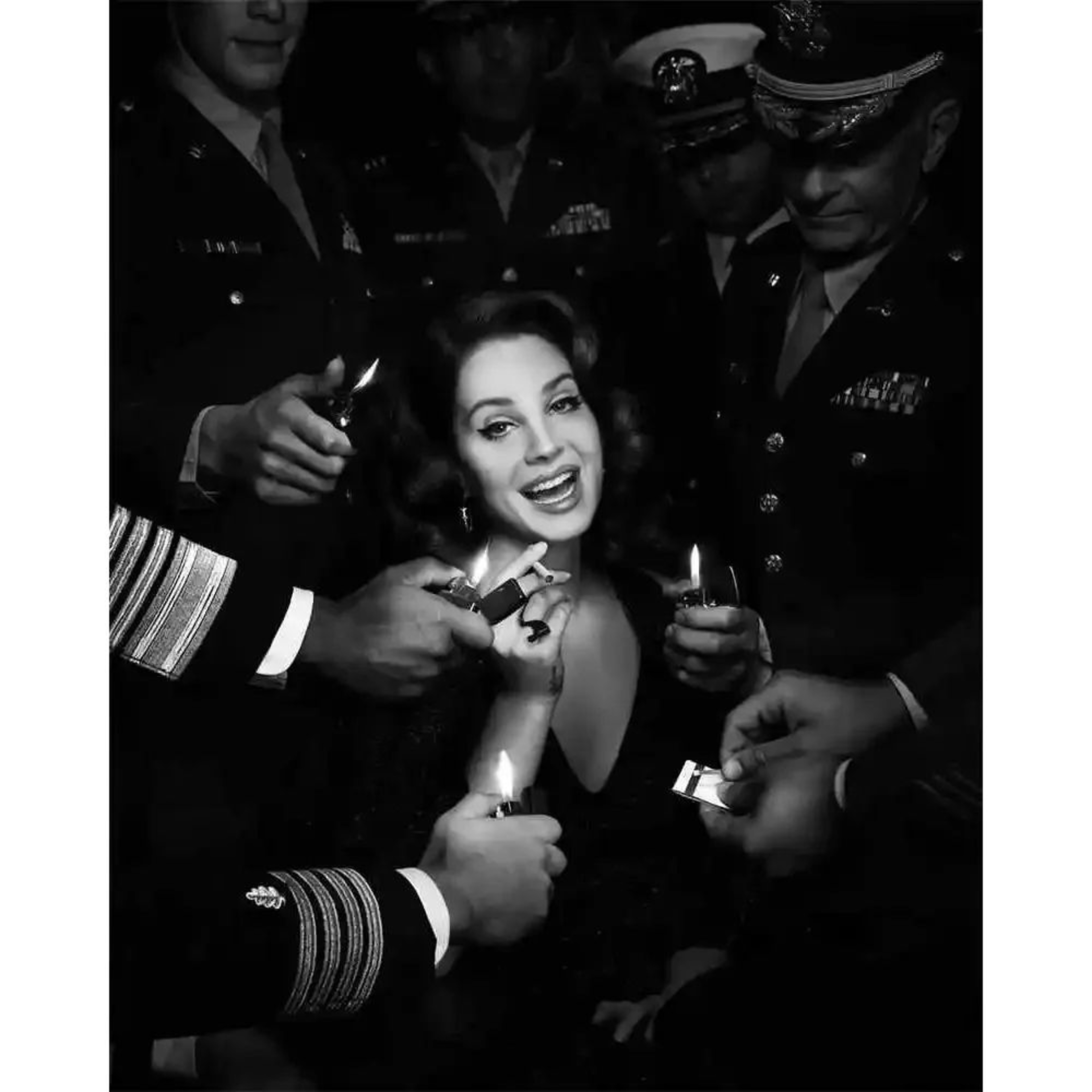 Lana Del Rey Aesthetic Canvas Wall Art  Vintage Music Album Poster For Room Decor 14