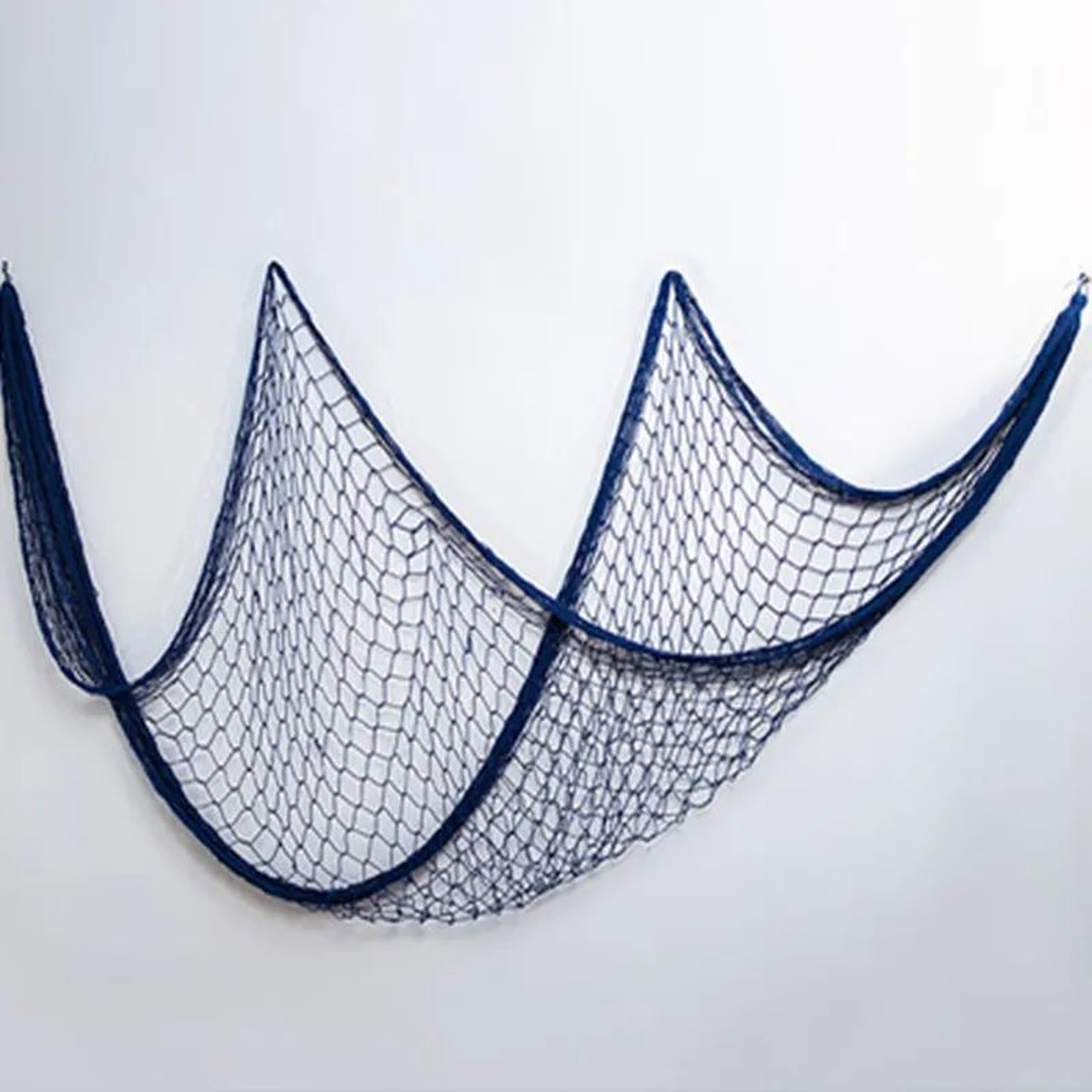 Mediterranean Nautical Fishing Net Wall Decor  Coastal Shell Hanging  DIY Photo Display 6