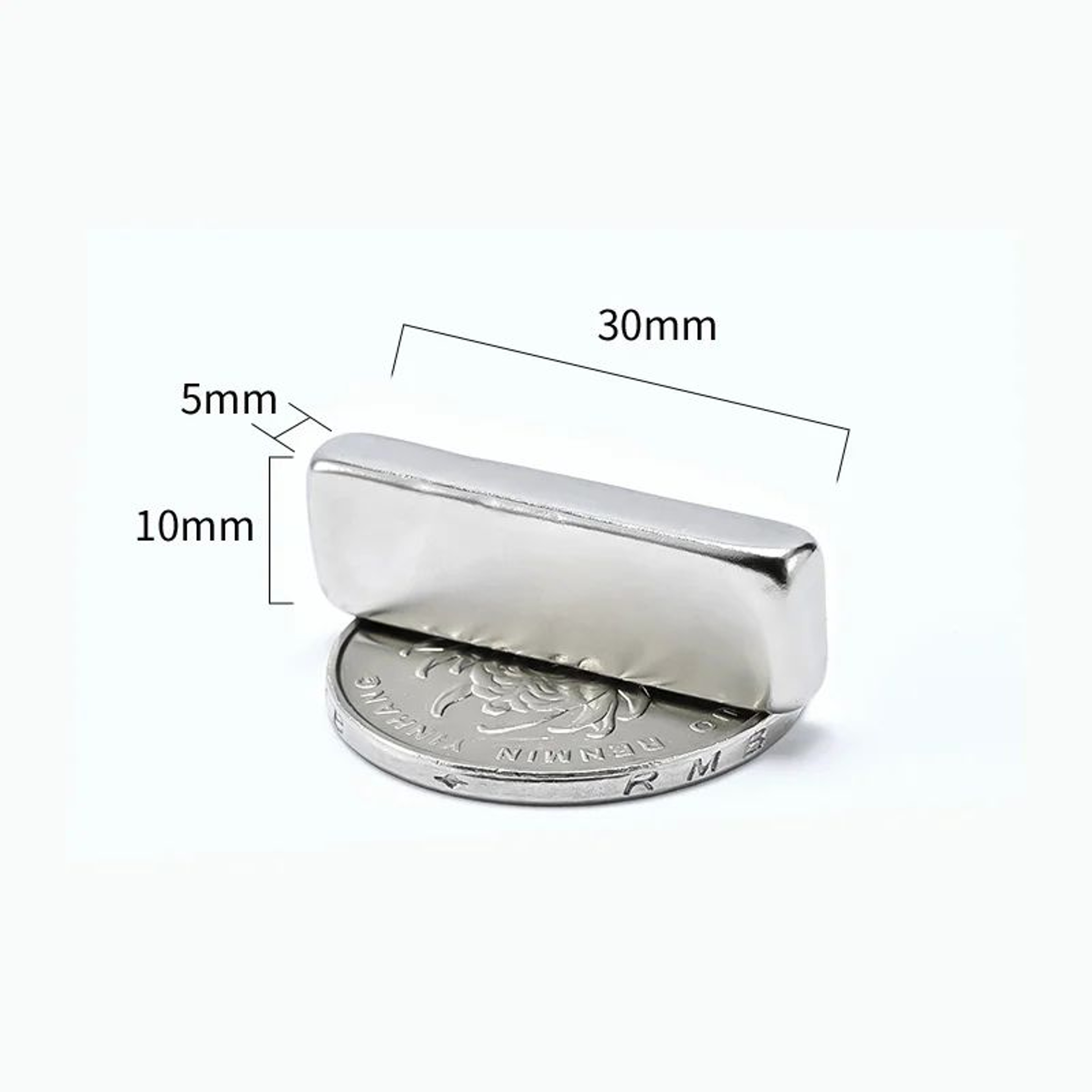 10pcs N52 Strong Neodymium Square Magnets Set  Heavy Duty Magnetic Blocks For Office Fridge  DIY Us 14