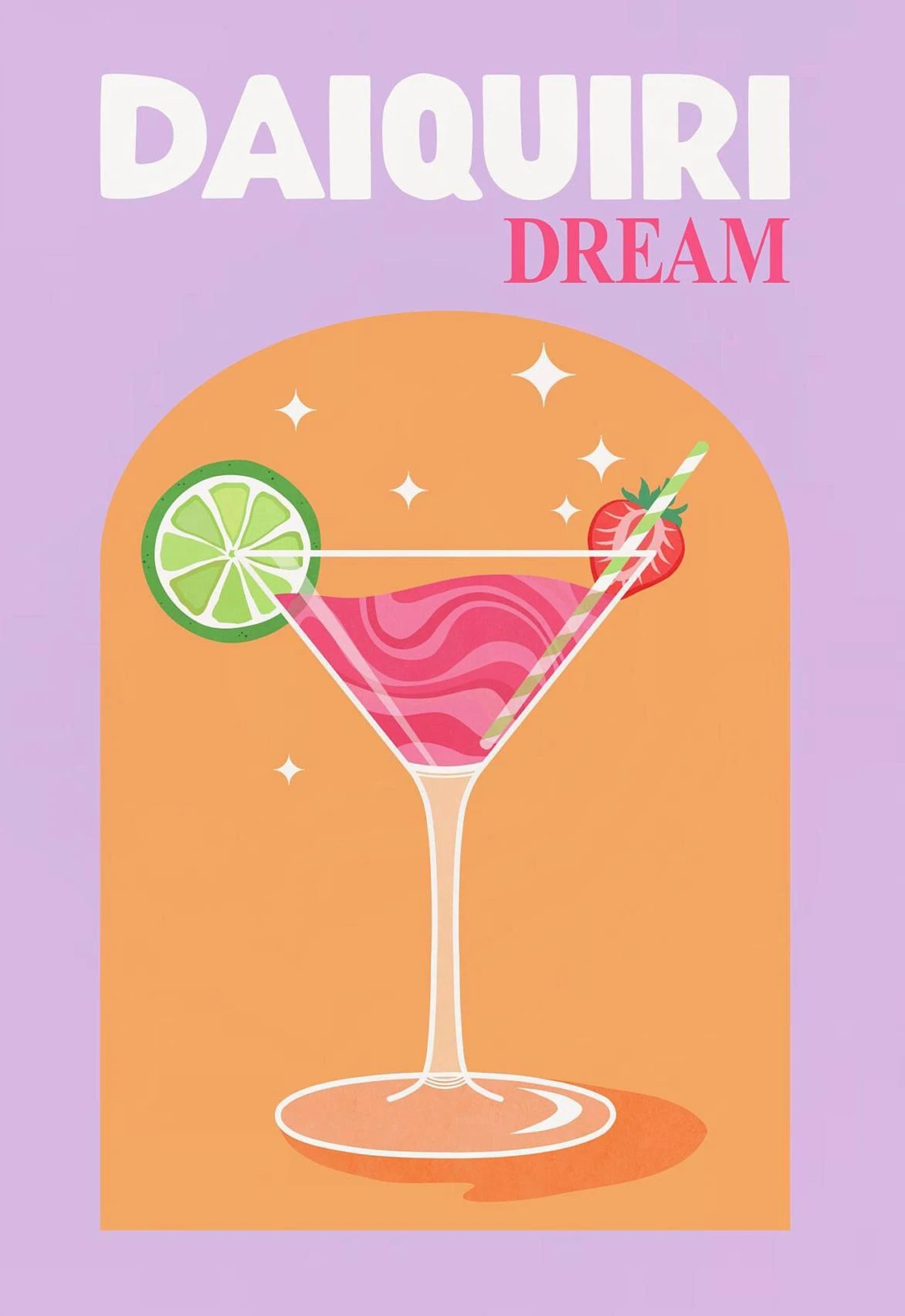 Colorful Cocktail Canvas Posters  Trendy Bar Wall Art Prints For Home Bar Kitchen  Decor 17