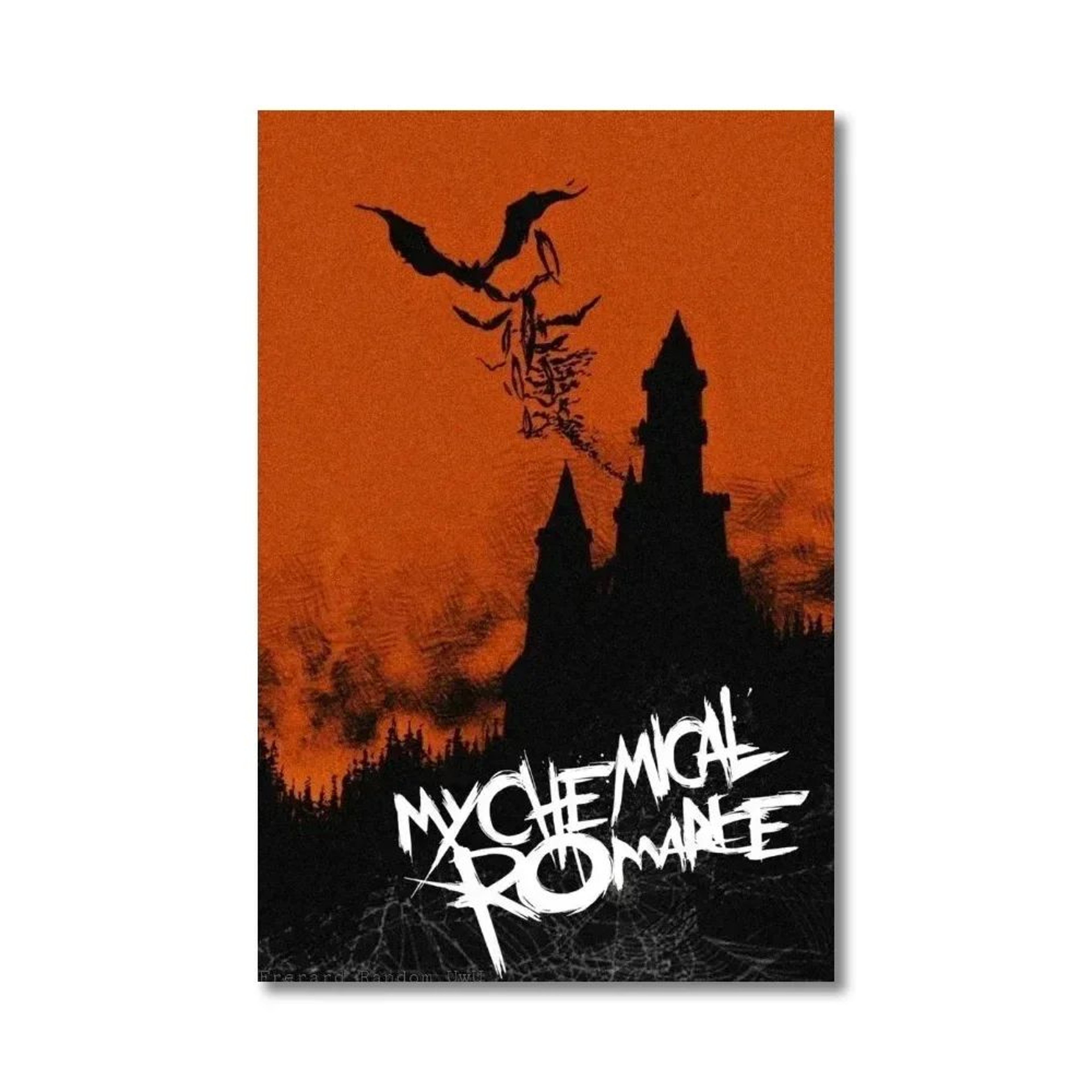 My Chemical Romance Band Poster Canvas  MCR Singer Rock Music Wall Art For Bedroom  Living Room Dec 4
