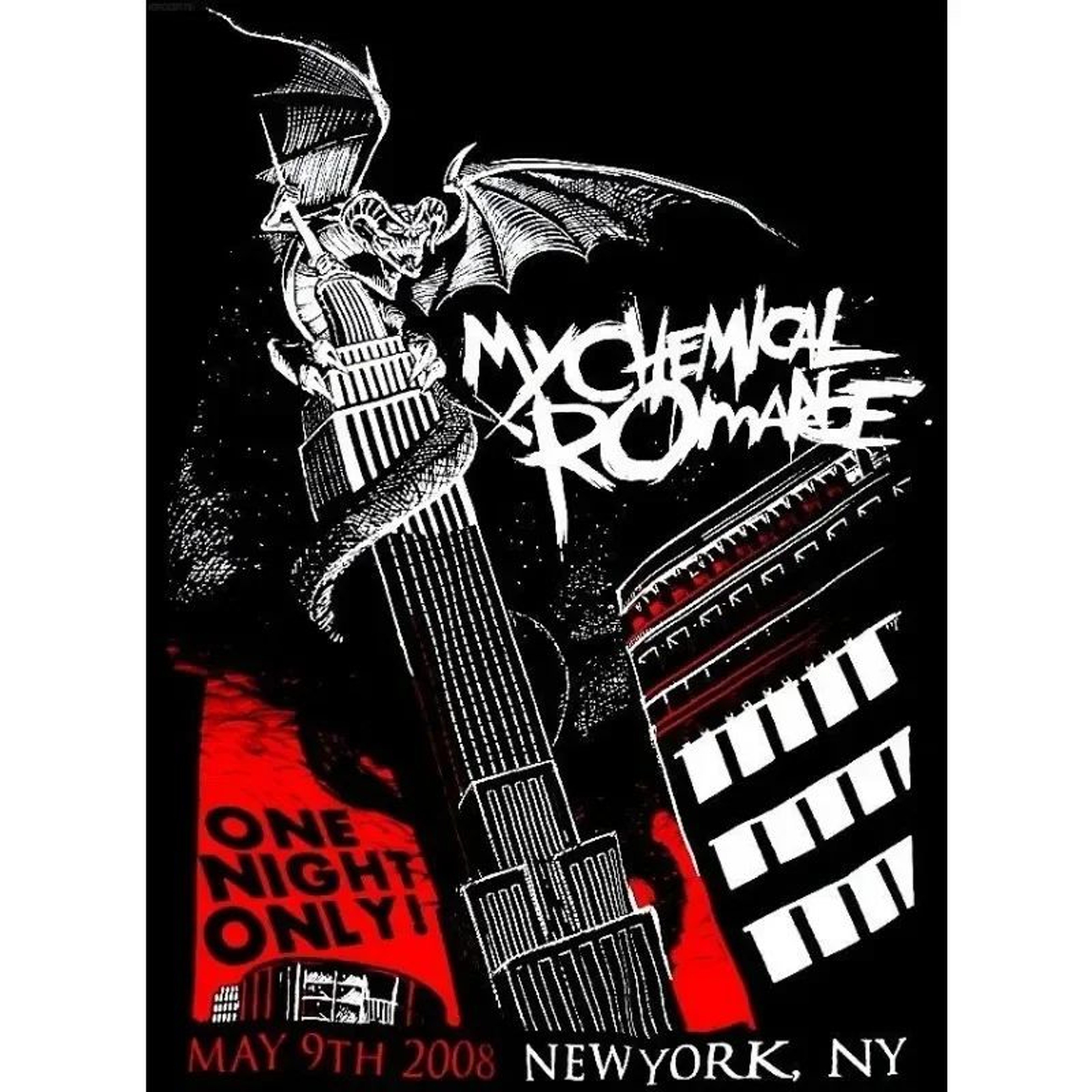 My Chemical Romance Band Poster Canvas  MCR Singer Rock Music Wall Art For Bedroom  Living Room Dec 10