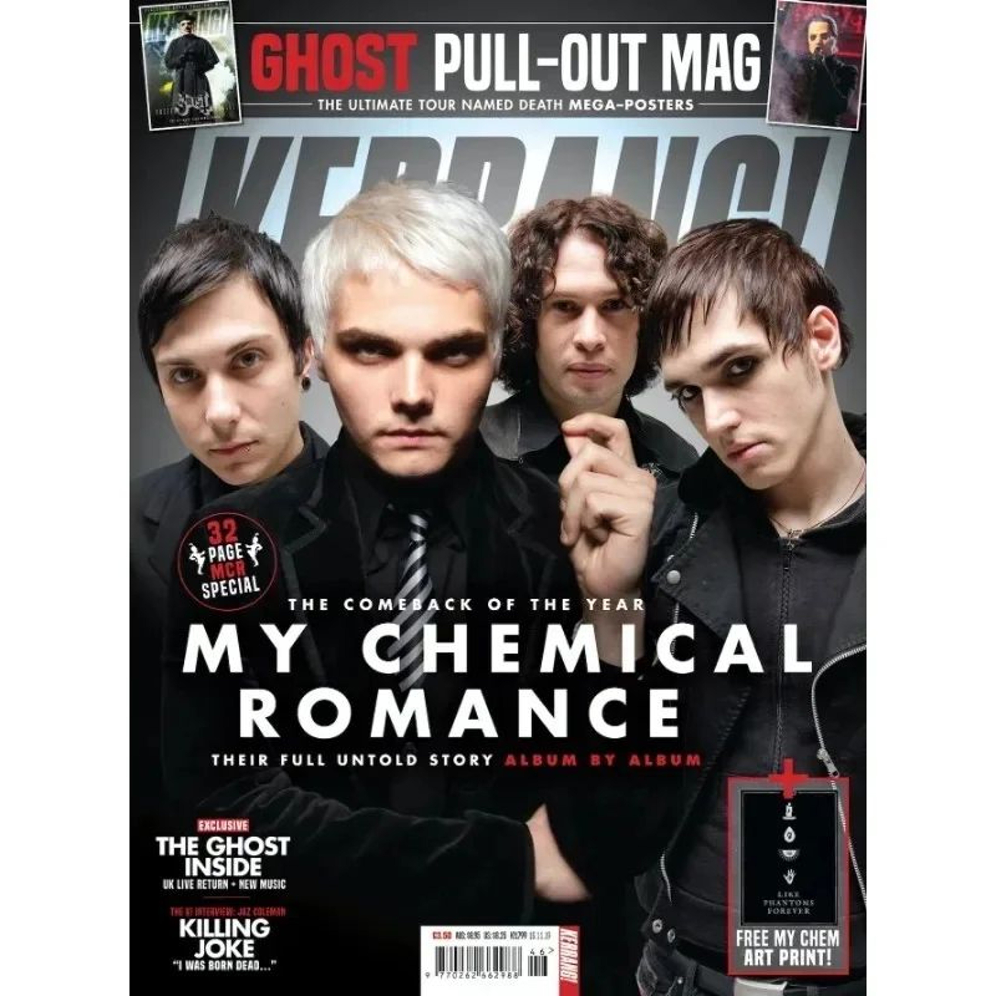 My Chemical Romance Band Poster Canvas  MCR Singer Rock Music Wall Art For Bedroom  Living Room Dec 17