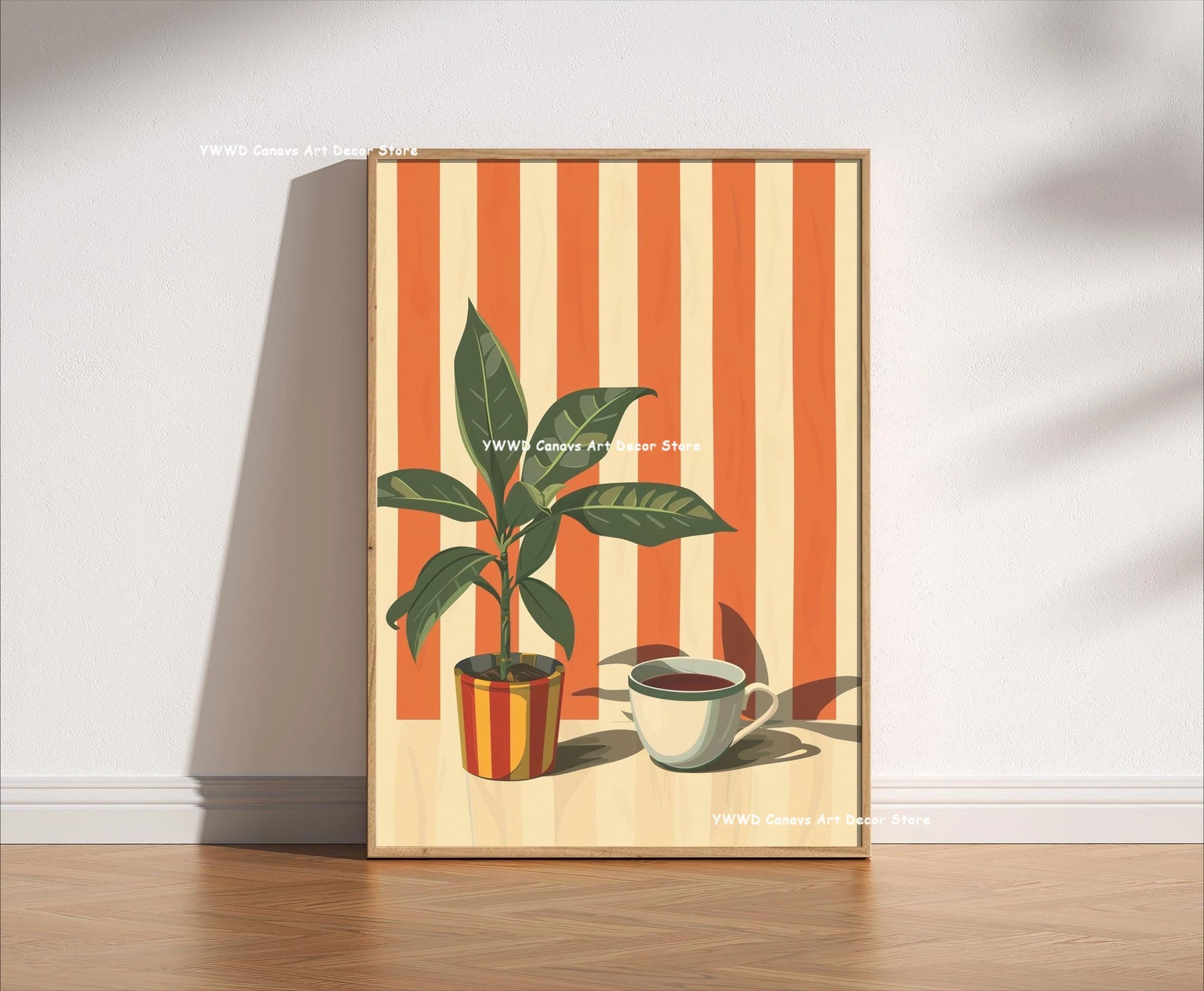 Buongiorno Espresso Canvas Print  Coffee Kitchen Wall Art Poster For Cafe  Modern Home Decor 17