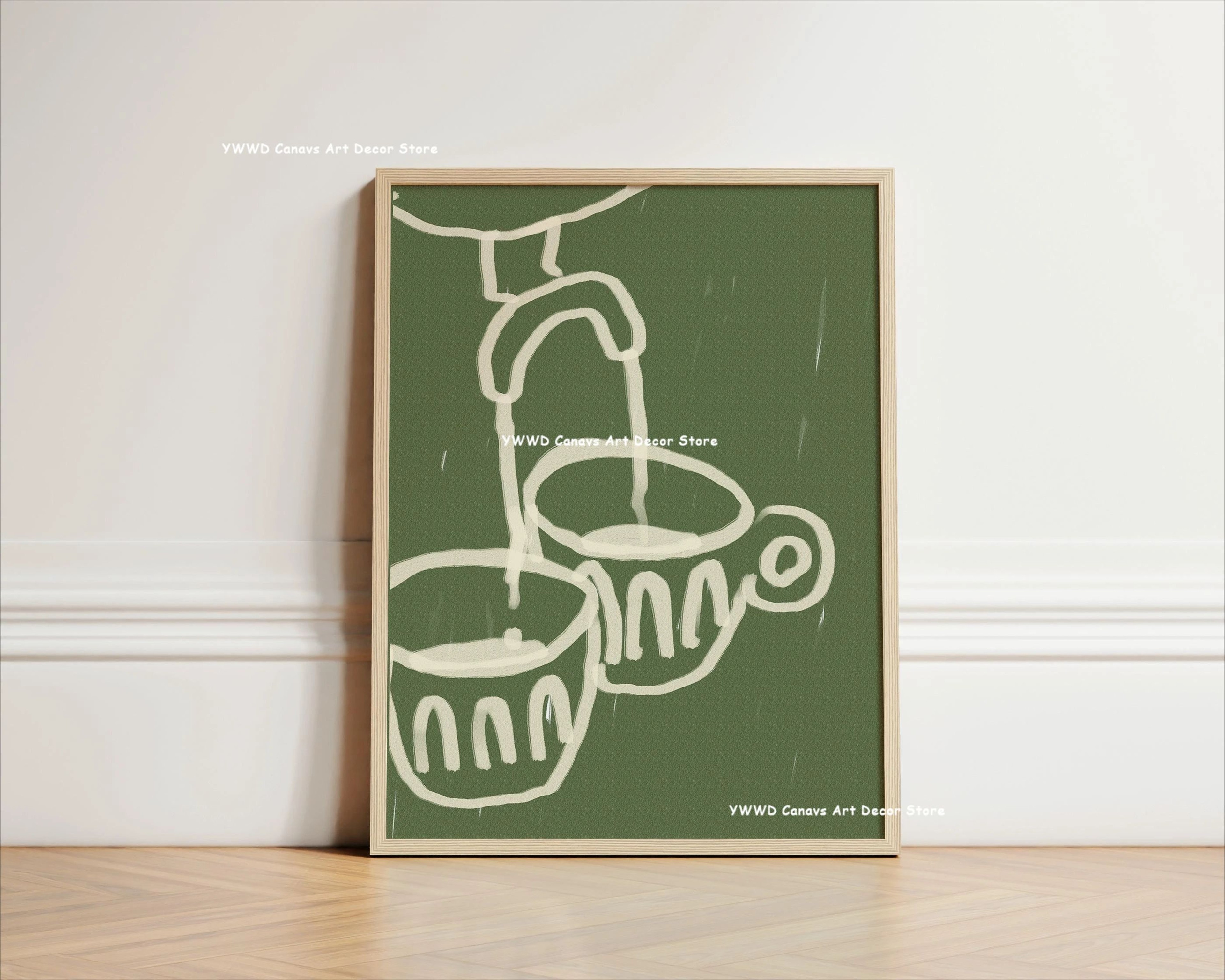 Buongiorno Espresso Canvas Print  Coffee Kitchen Wall Art Poster For Cafe  Modern Home Decor 20