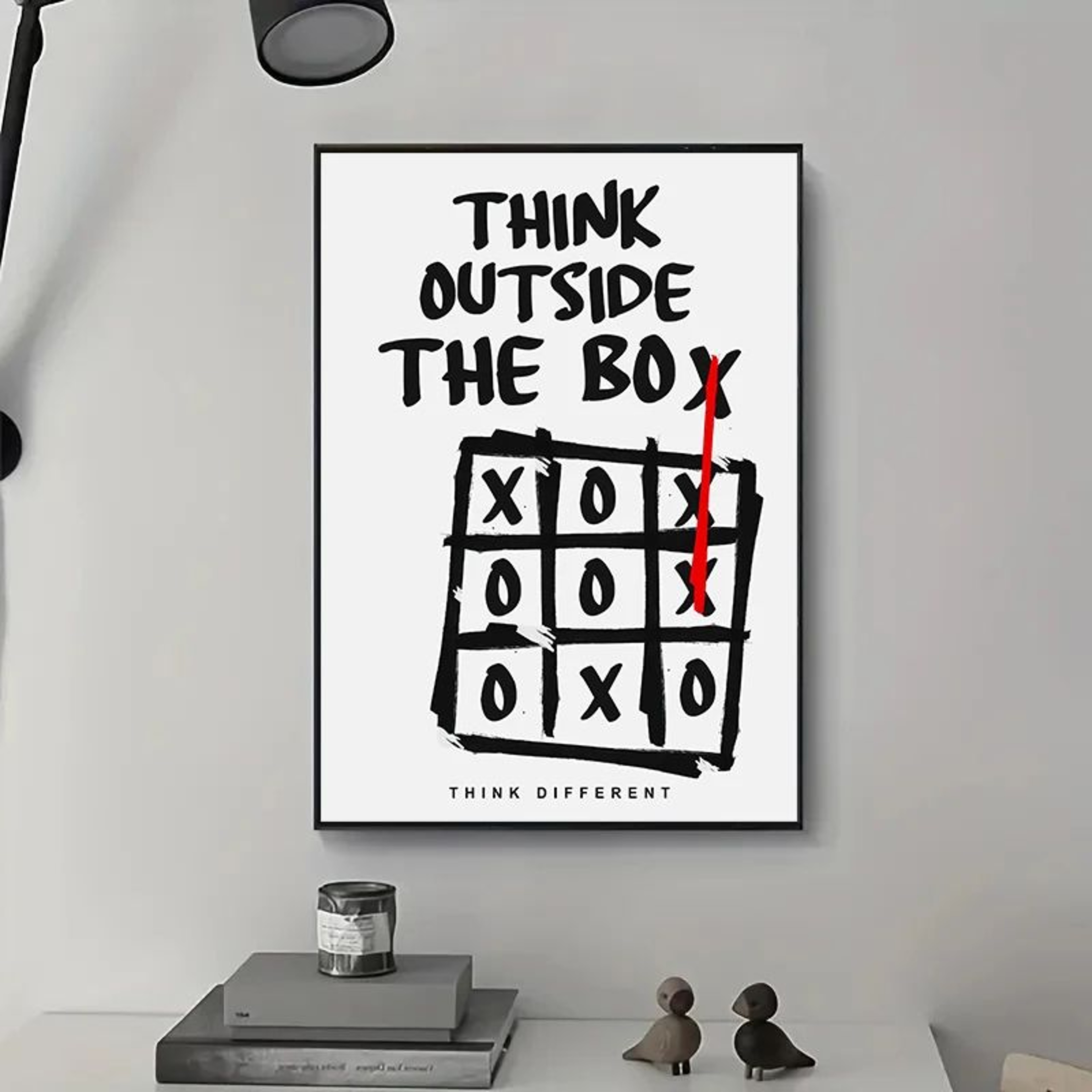 Motivational Quote Canvas Wall Art  Inspirational Discipline Poster For Living Room  Office Decor 3