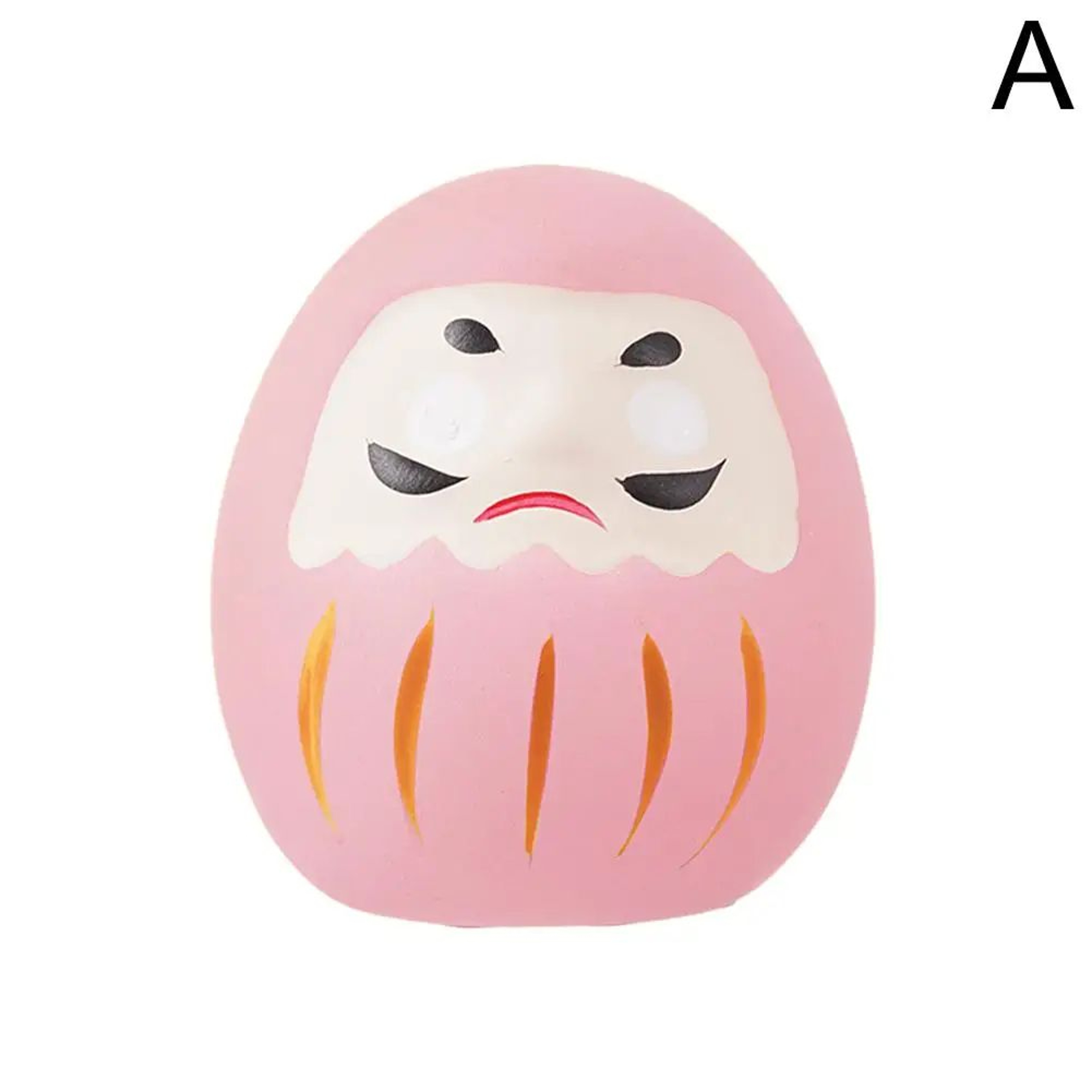 Japanese Ceramic Daruma Doll Miniature  Lucky Fortune Charm Ornament For Home Decor  Gifts 11