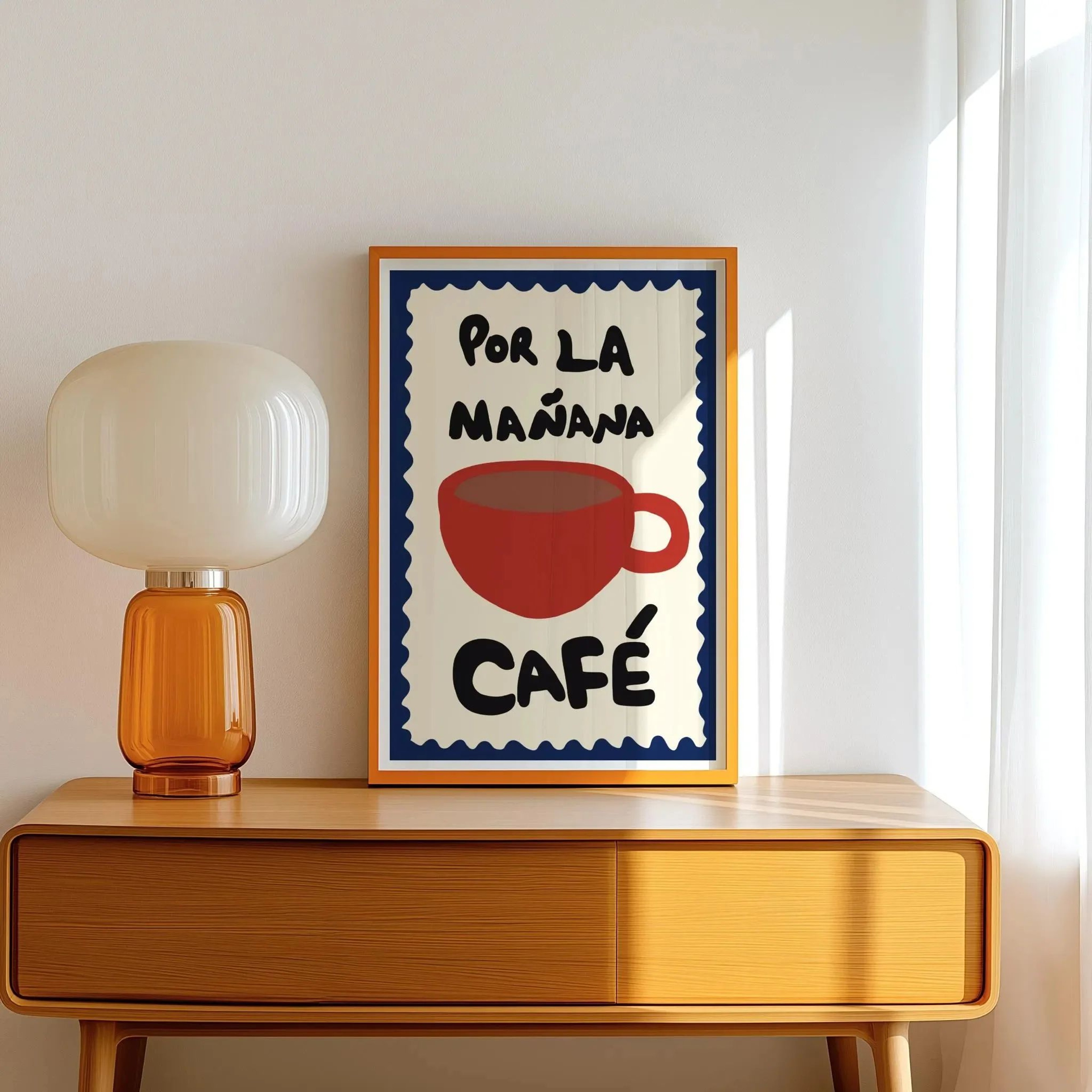 But First Cafecito Canvas Wall Art  Spanish Quote Minimalist Coffee Poster For Modern Home Decor 10