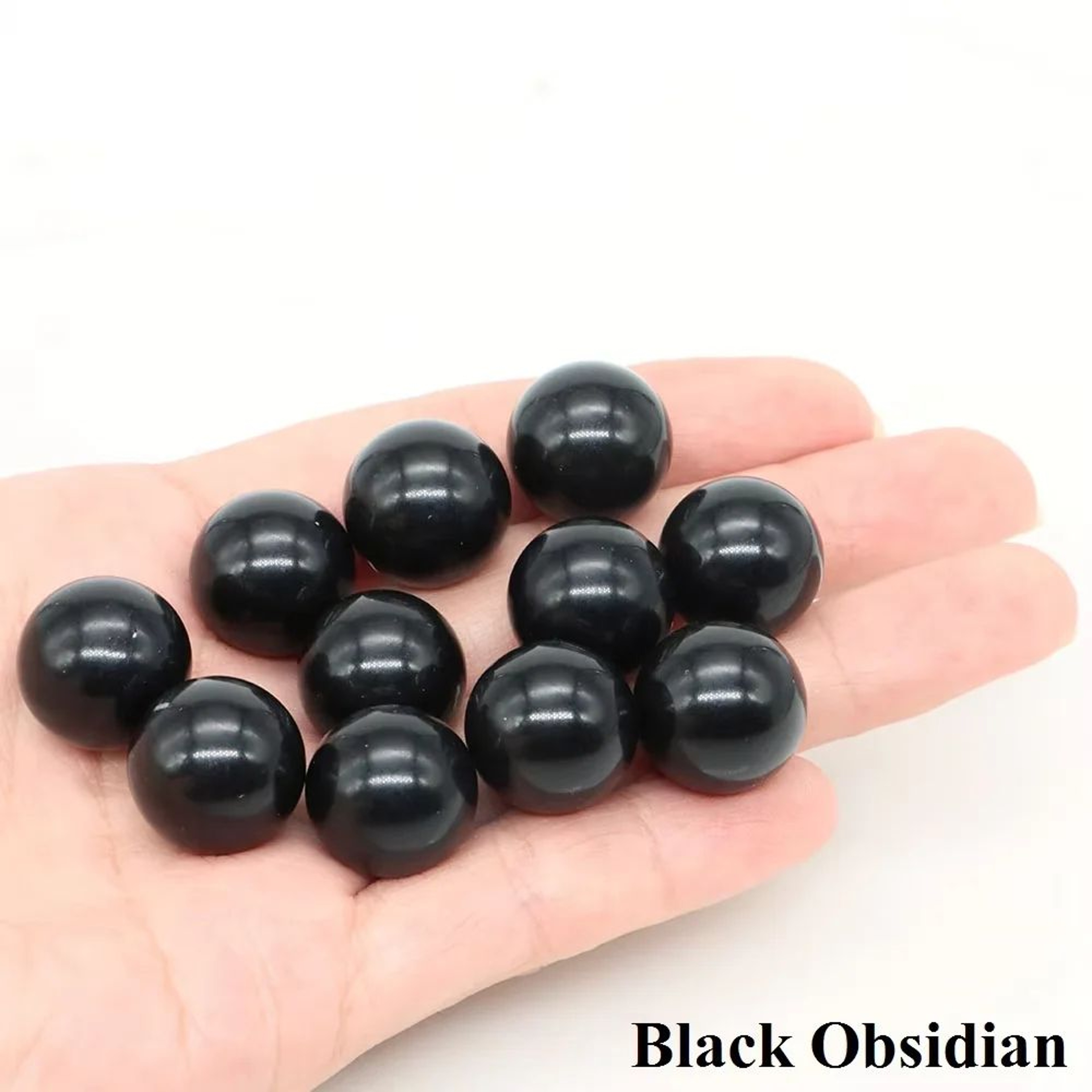 Natural Crystal Sphere Ball For Healing  Decor  16mm Amethyst Rose Quartz Chakra Gem 12