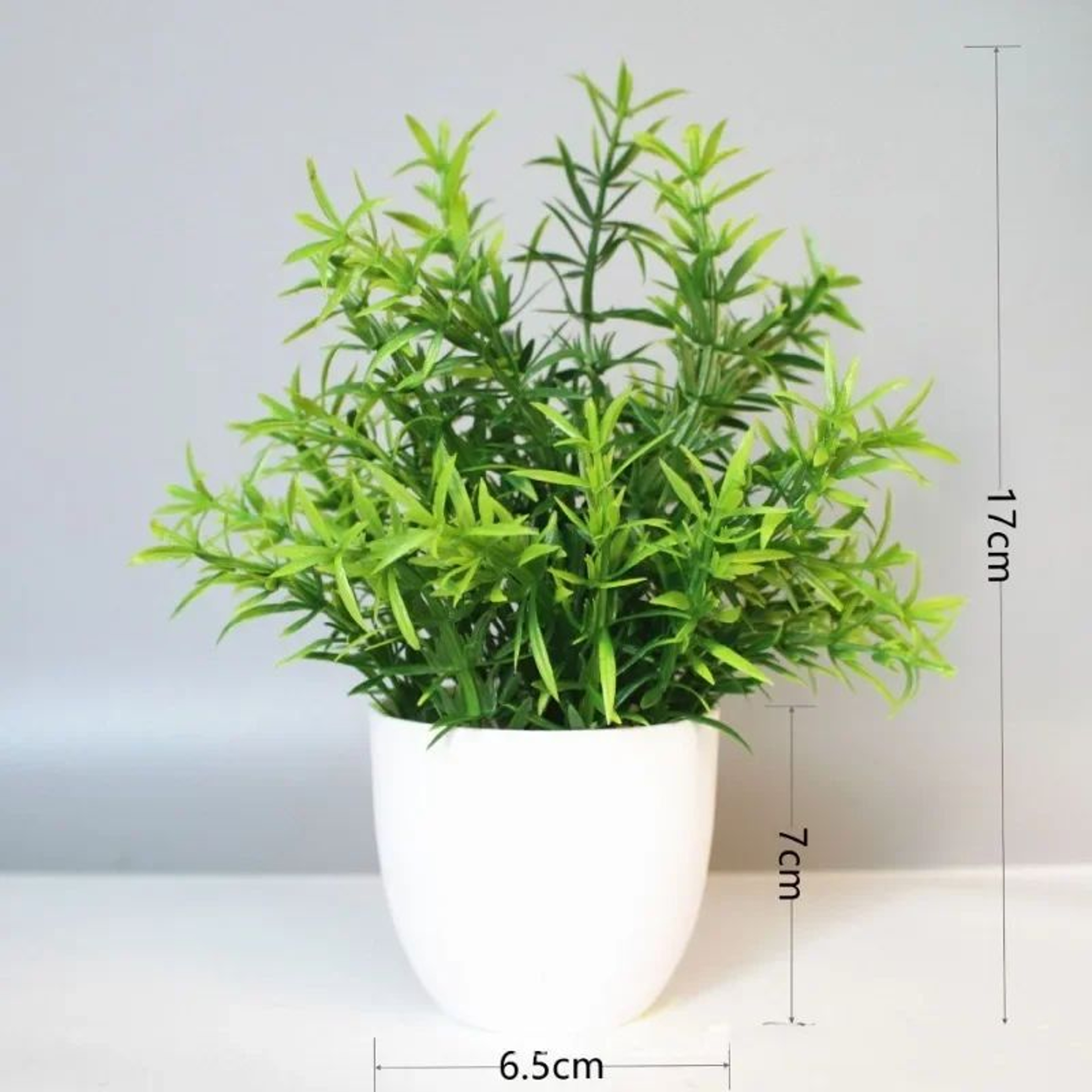 Artificial Potted Plant Bonsai  Realistic Faux Green Plant For Indoor  Outdoor Home Decor 5