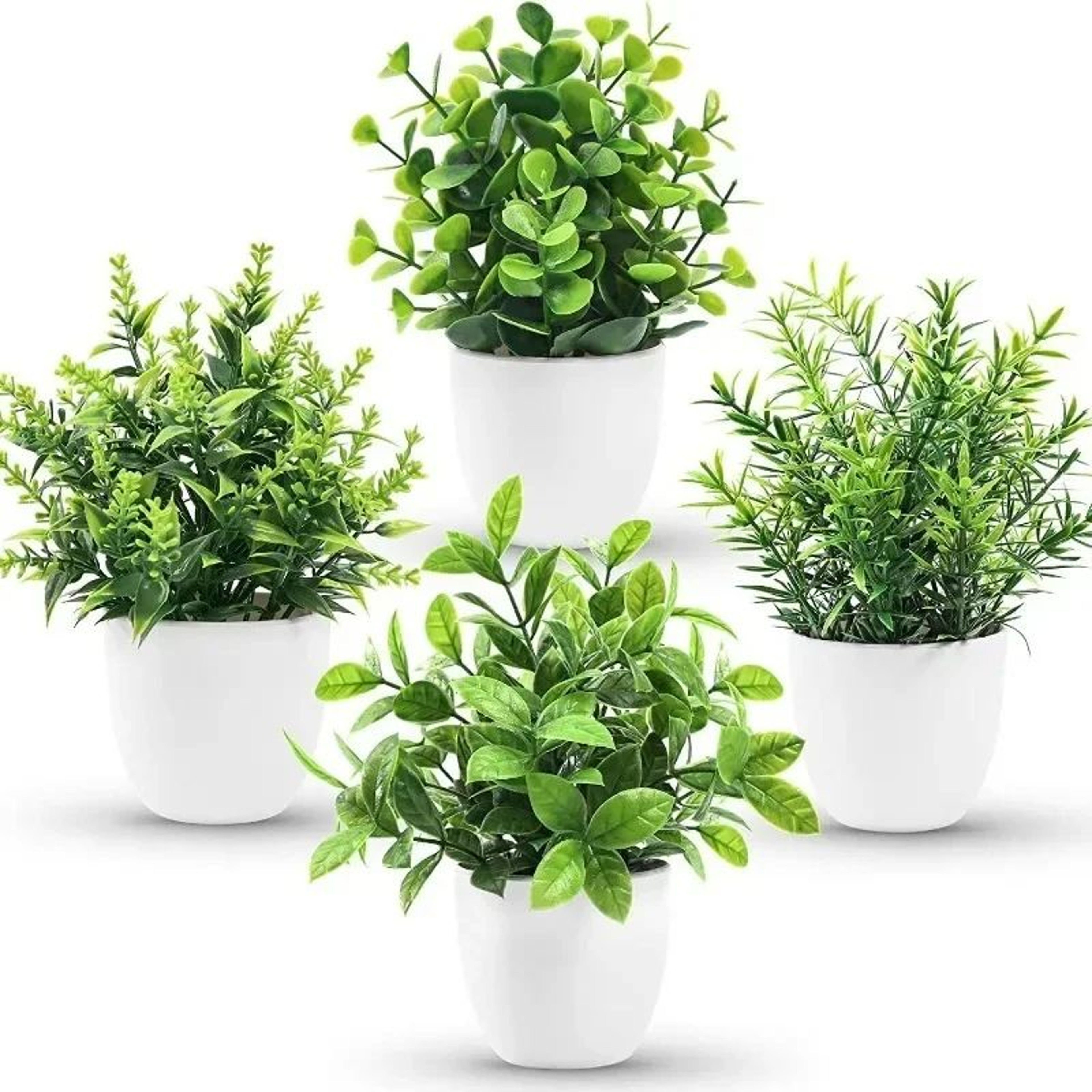 Artificial Potted Plant Bonsai  Realistic Faux Green Plant For Indoor  Outdoor Home Decor 2