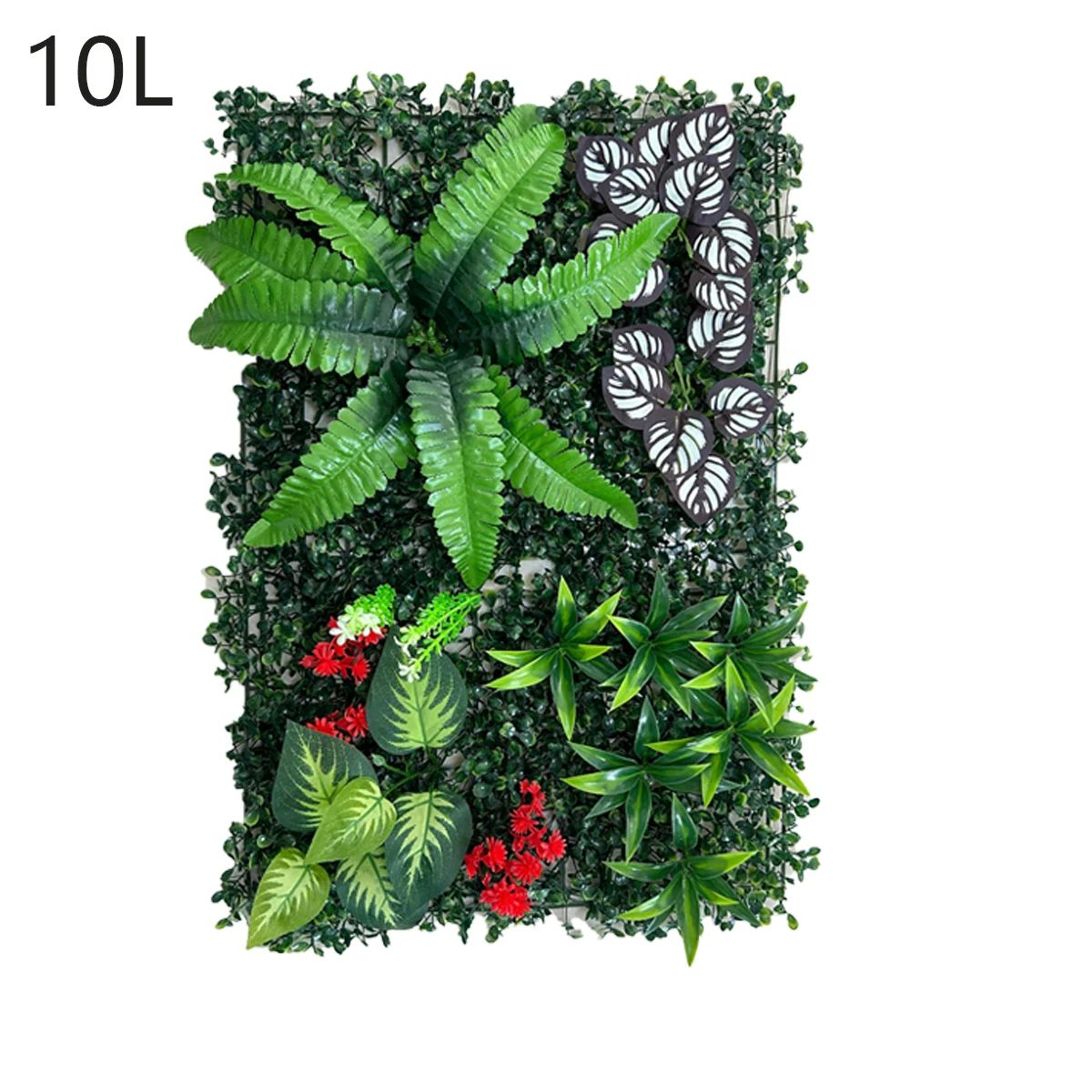 Artificial Green Wall Panel  Realistic Faux Plant Wall For Indoor  Outdoor Decoration 6