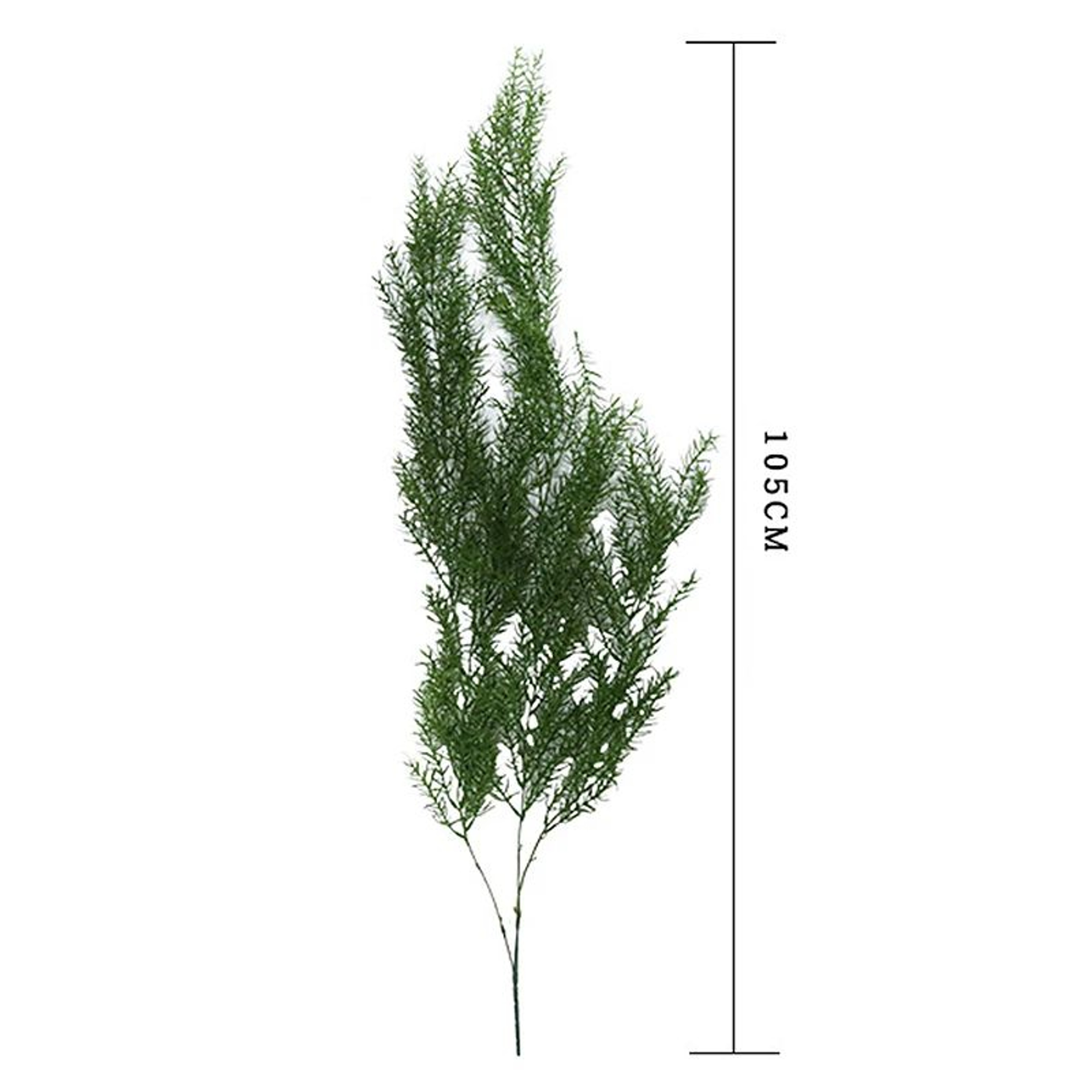 Artificial Pine Needle Wall Hanging  Realistic Leaf Rattan Greenery Decor For Home  Garden 5