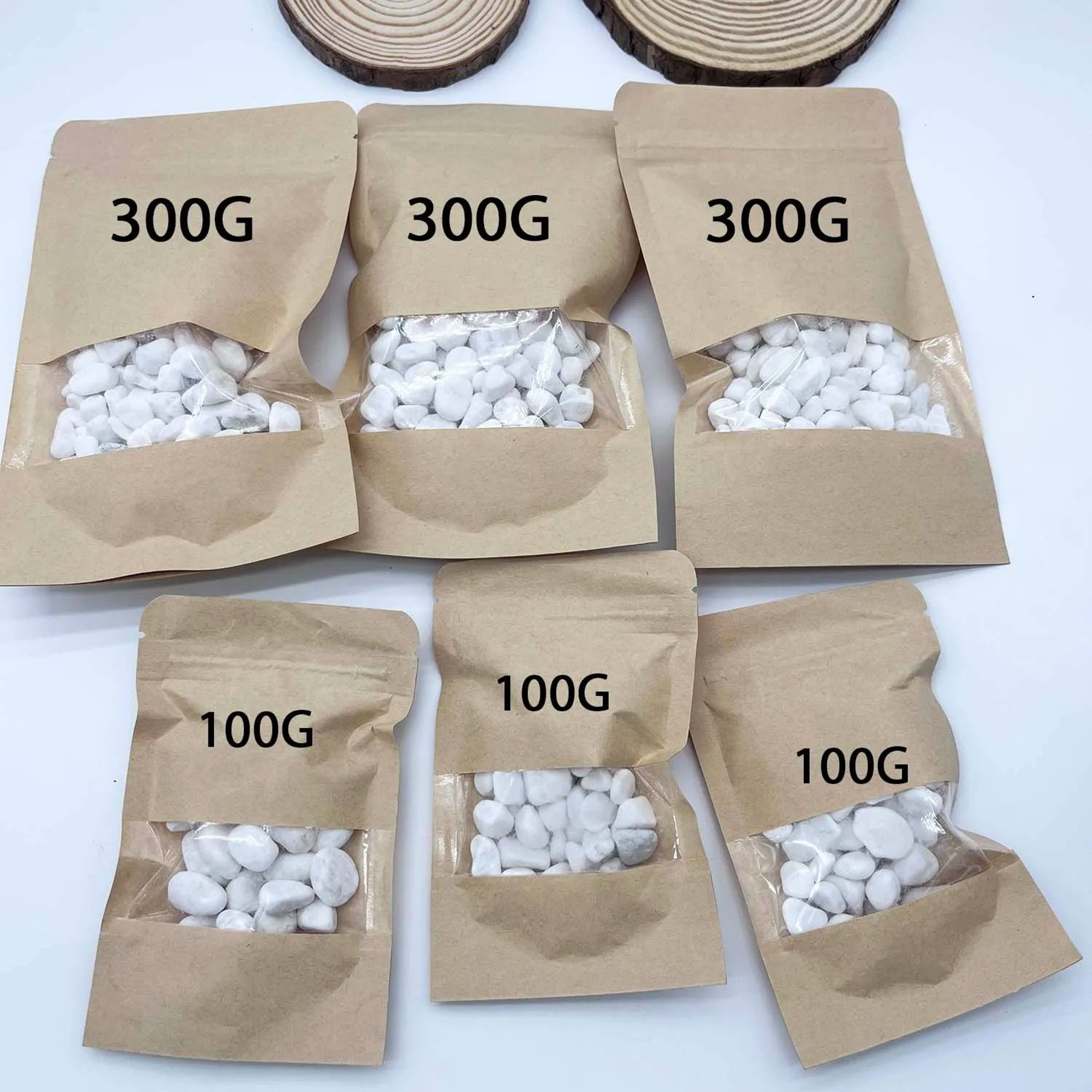 Natural Crystal Pebbles  Polished Decorative Stones For Aquarium Plants  DIY Decor 4