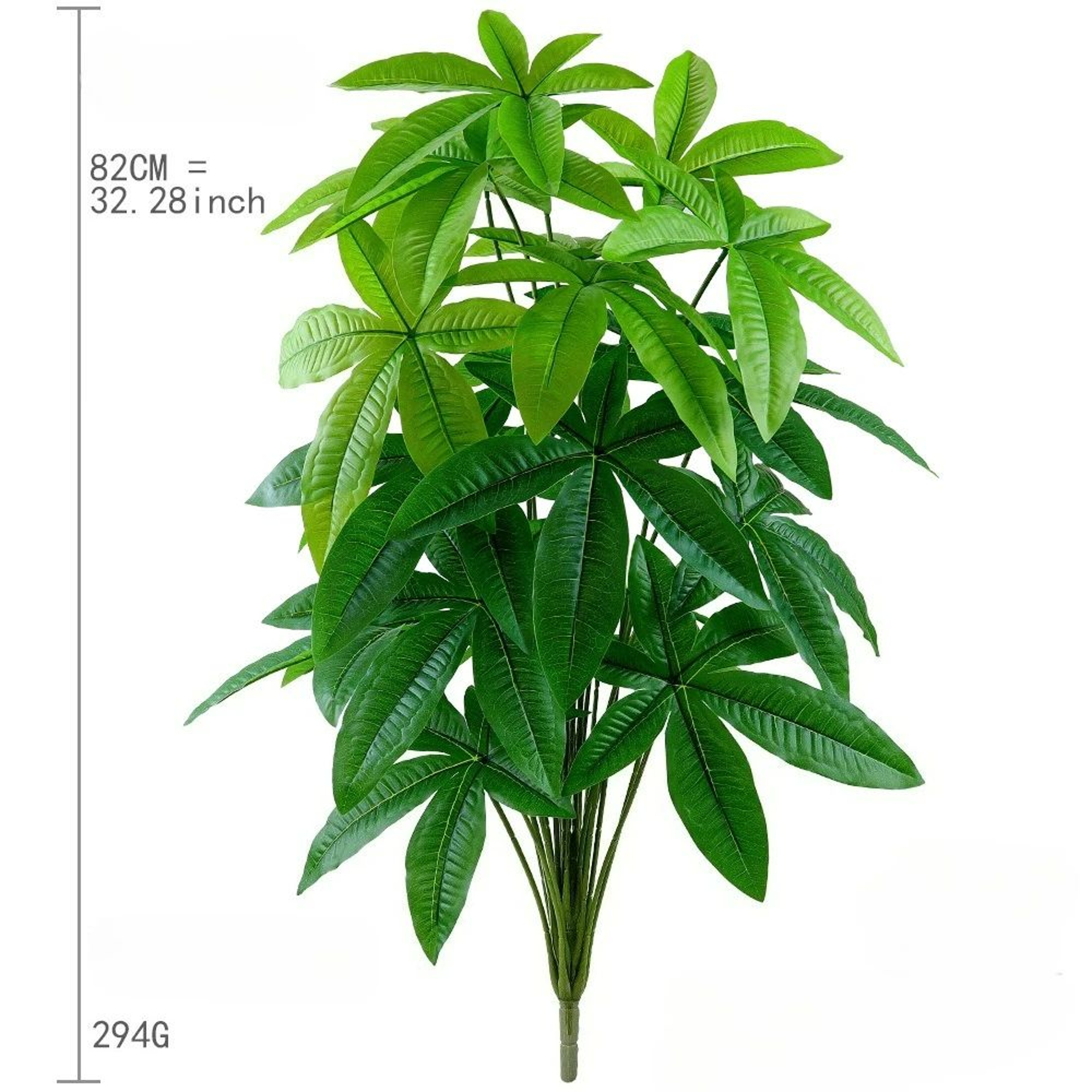 Large Artificial Money Tree Palm  Realistic Faux Green Plant For Outdoor Garden Balcony  Event Deco 5