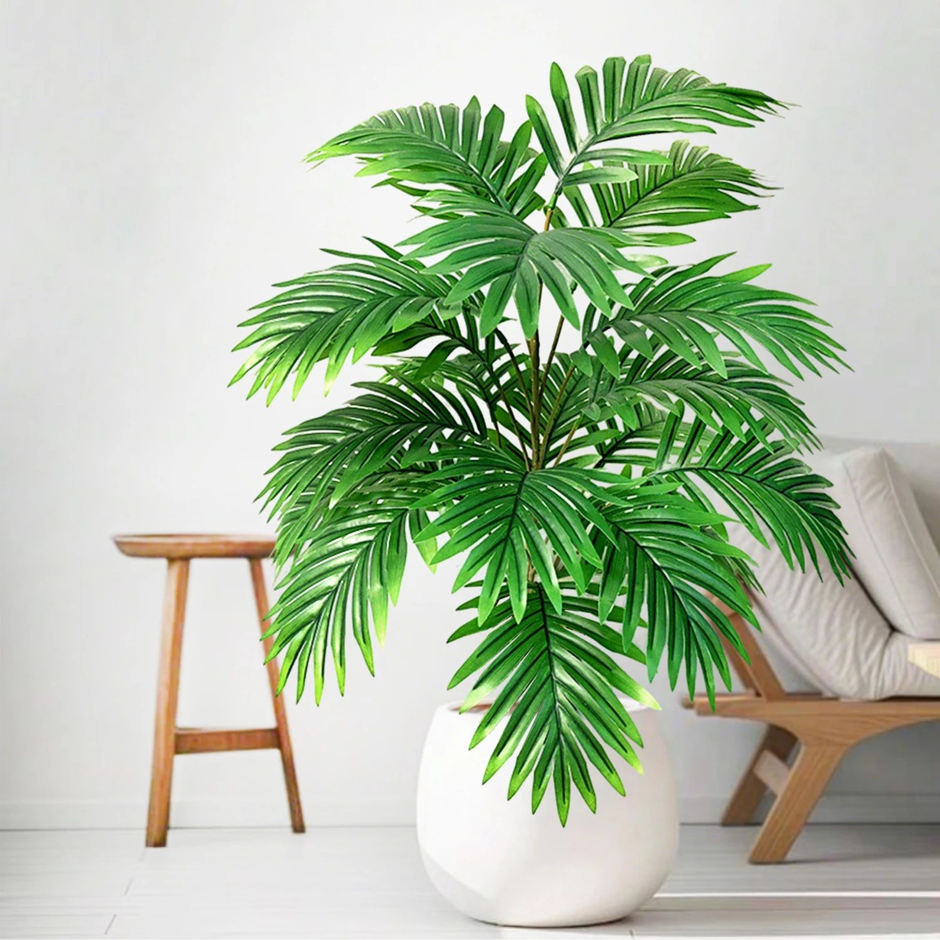 Large Artificial Palm Tree Leaves  Adjustable 2049 In Tropical Faux Plant Branches For Home  Garden