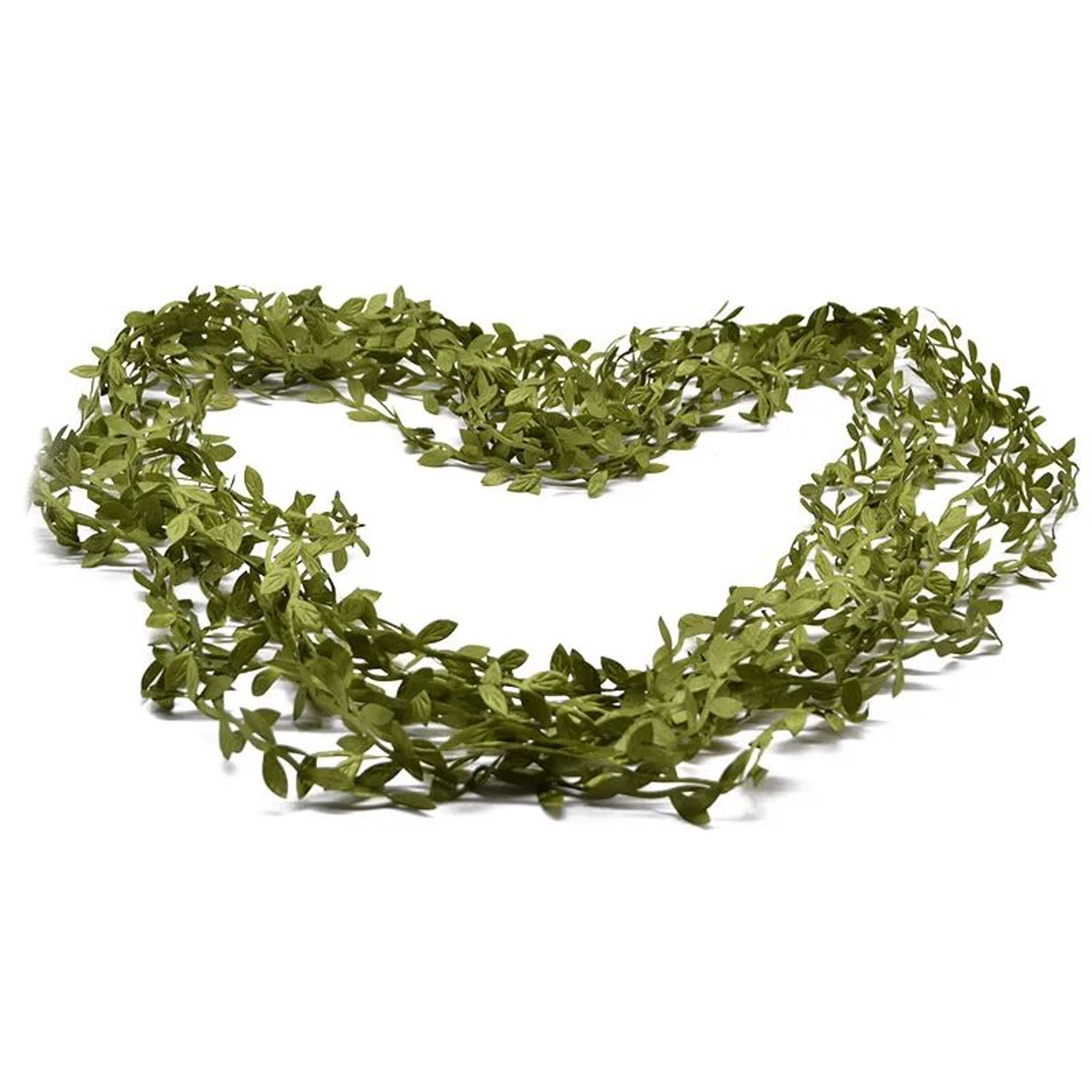 Silk Leaf Artificial Green Vines  Handmade Faux Leaf Wreath  Bathroom Decor Accessories 3