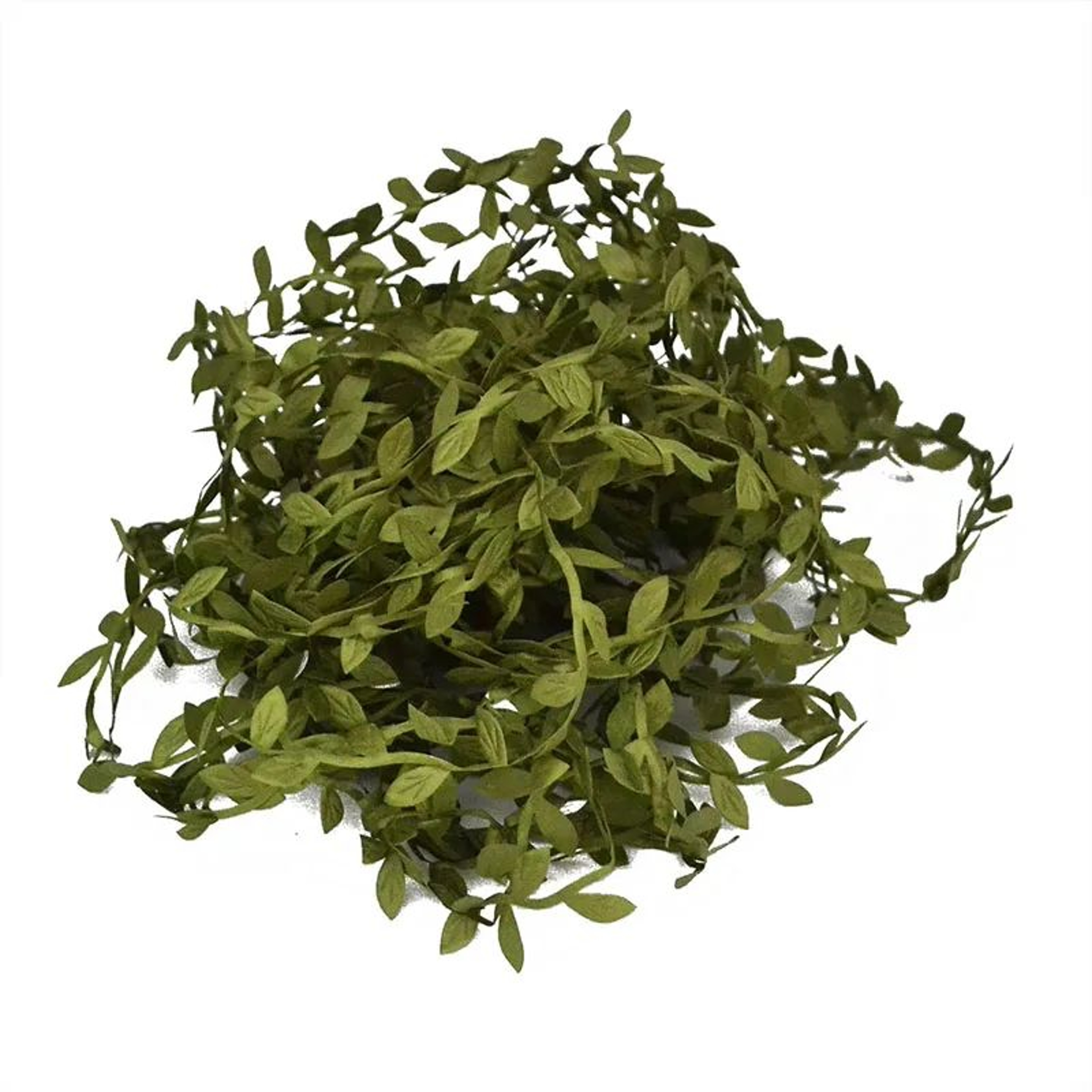 Silk Leaf Artificial Green Vines  Handmade Faux Leaf Wreath  Bathroom Decor Accessories 4