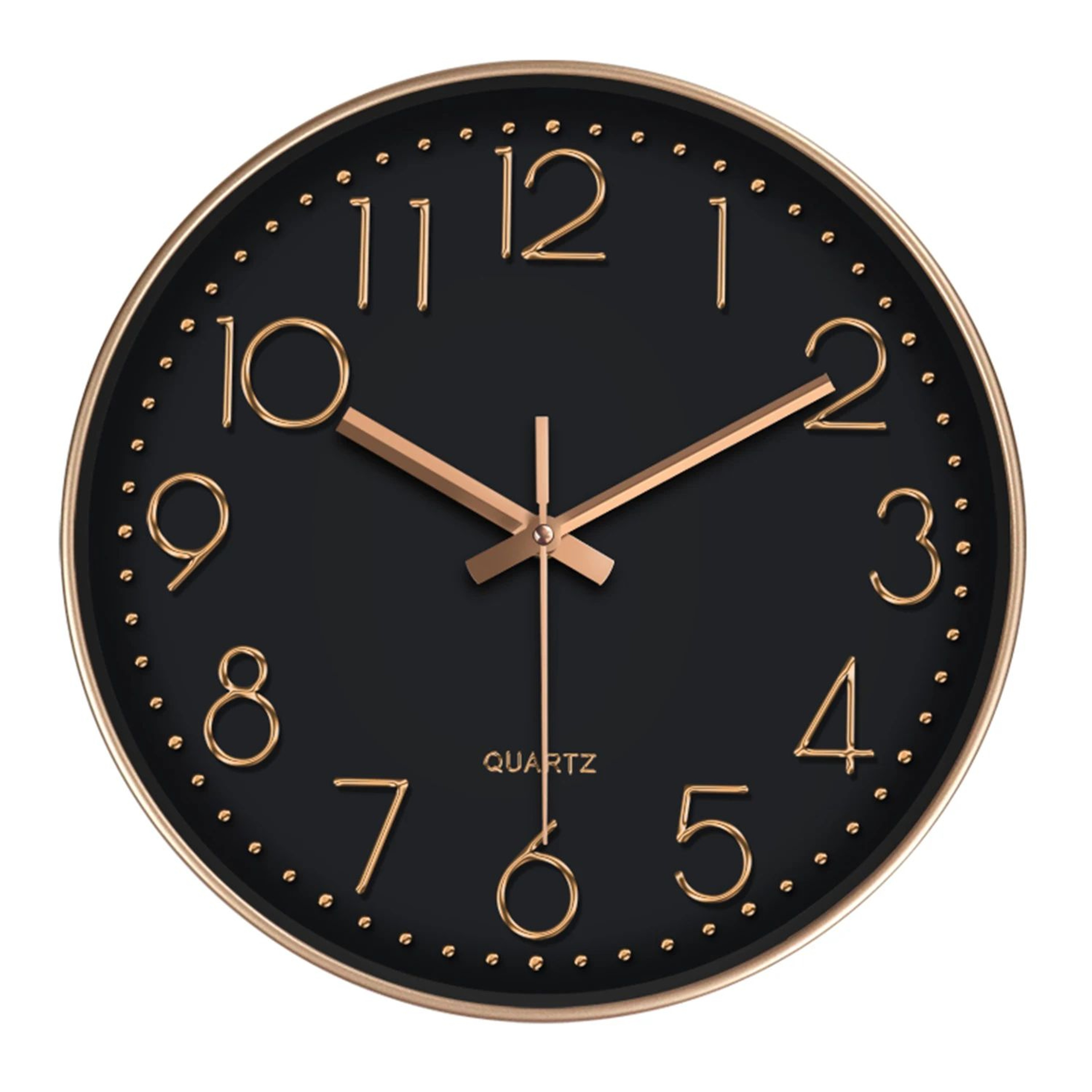 Minimalist Silent Quartz Wall Clock  Modern Square Digital Style Clock For Home  Office 6