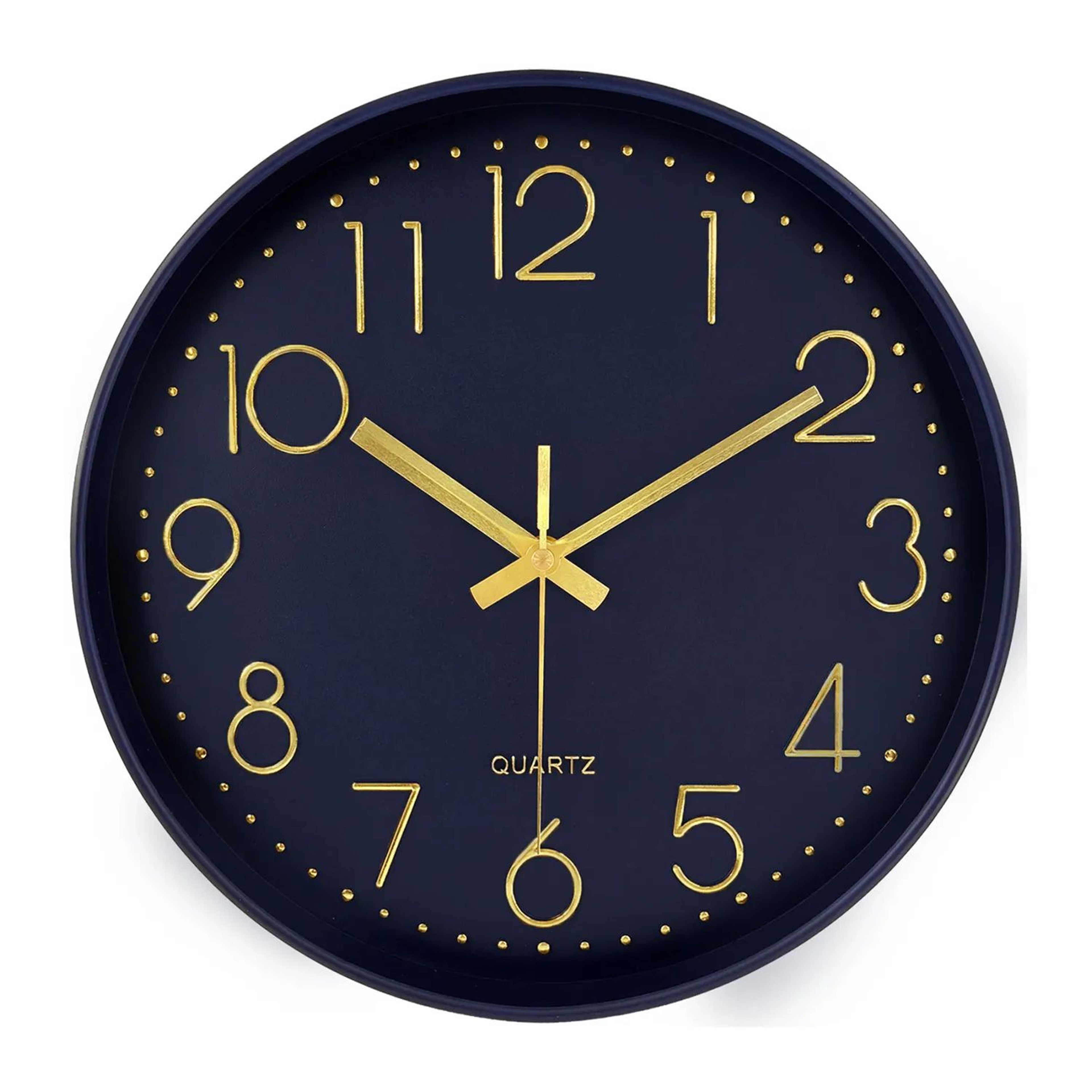 Minimalist Silent Quartz Wall Clock  Modern Square Digital Style Clock For Home  Office 7
