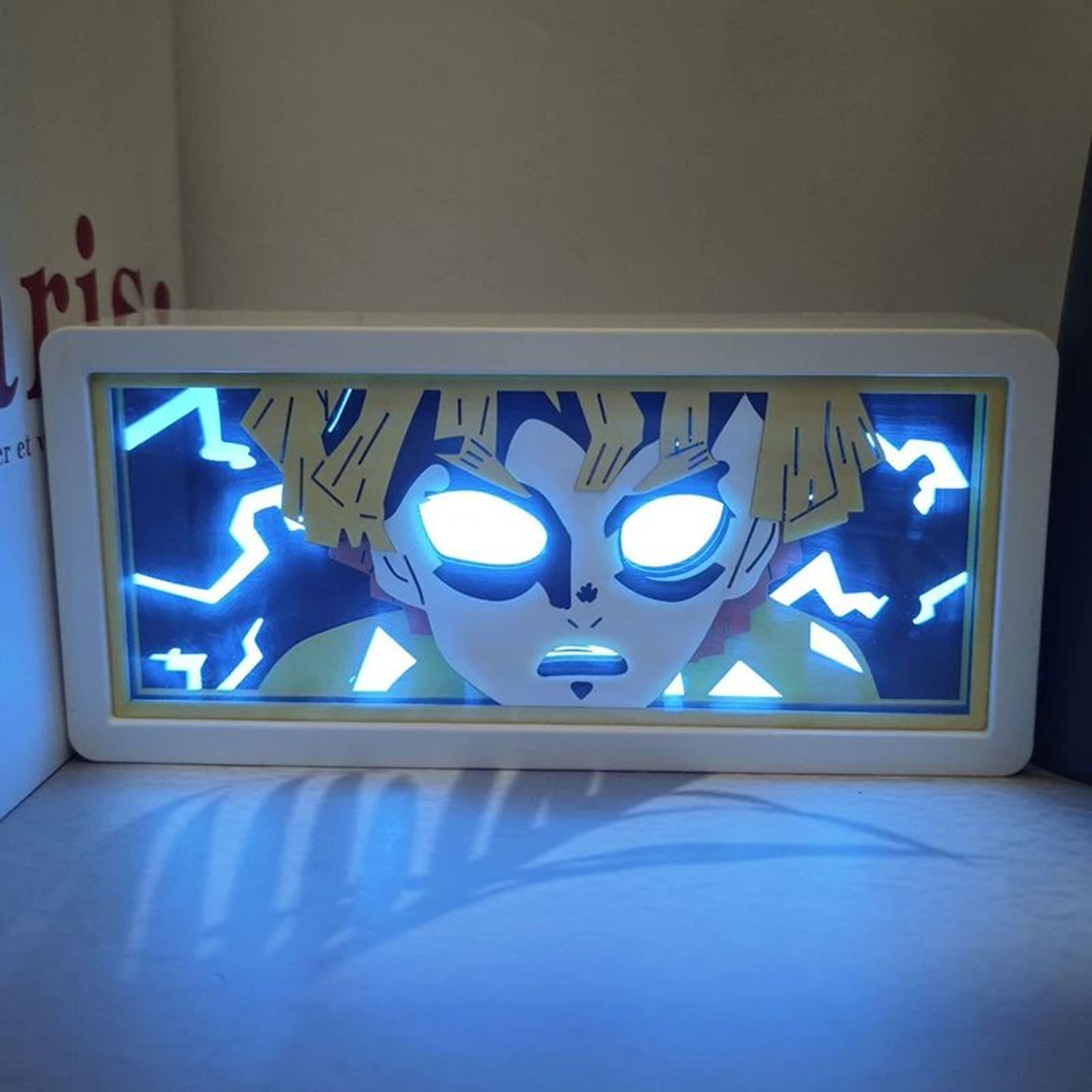 Demon Slayer 3D LED Light Box  Kamado Tanjiro Anime Night Light For Bedroom Decor 24