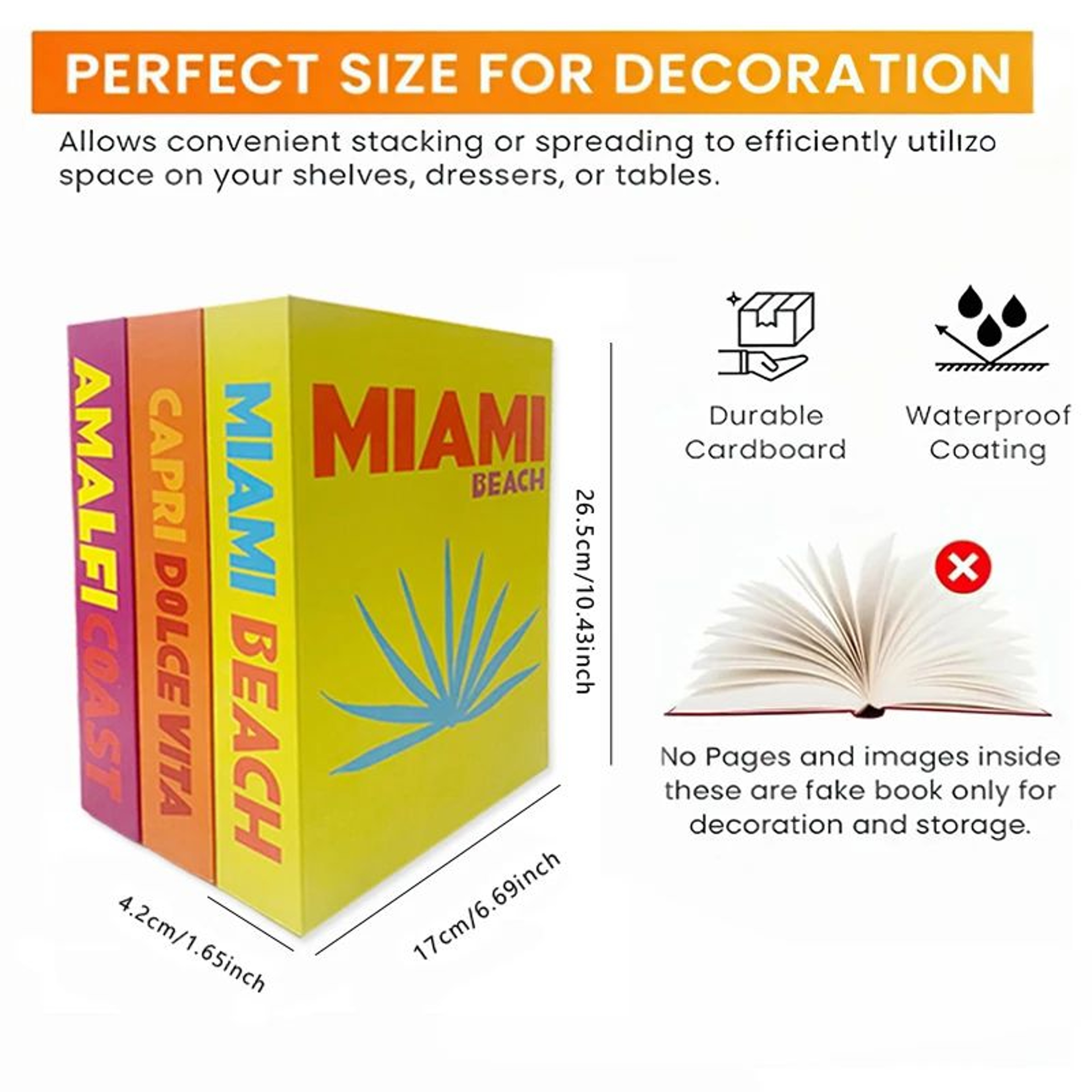Islamic Kaaba Decorative Book Storage Box  Luxury Mosque Faux Book Organizer For Home Decor 5