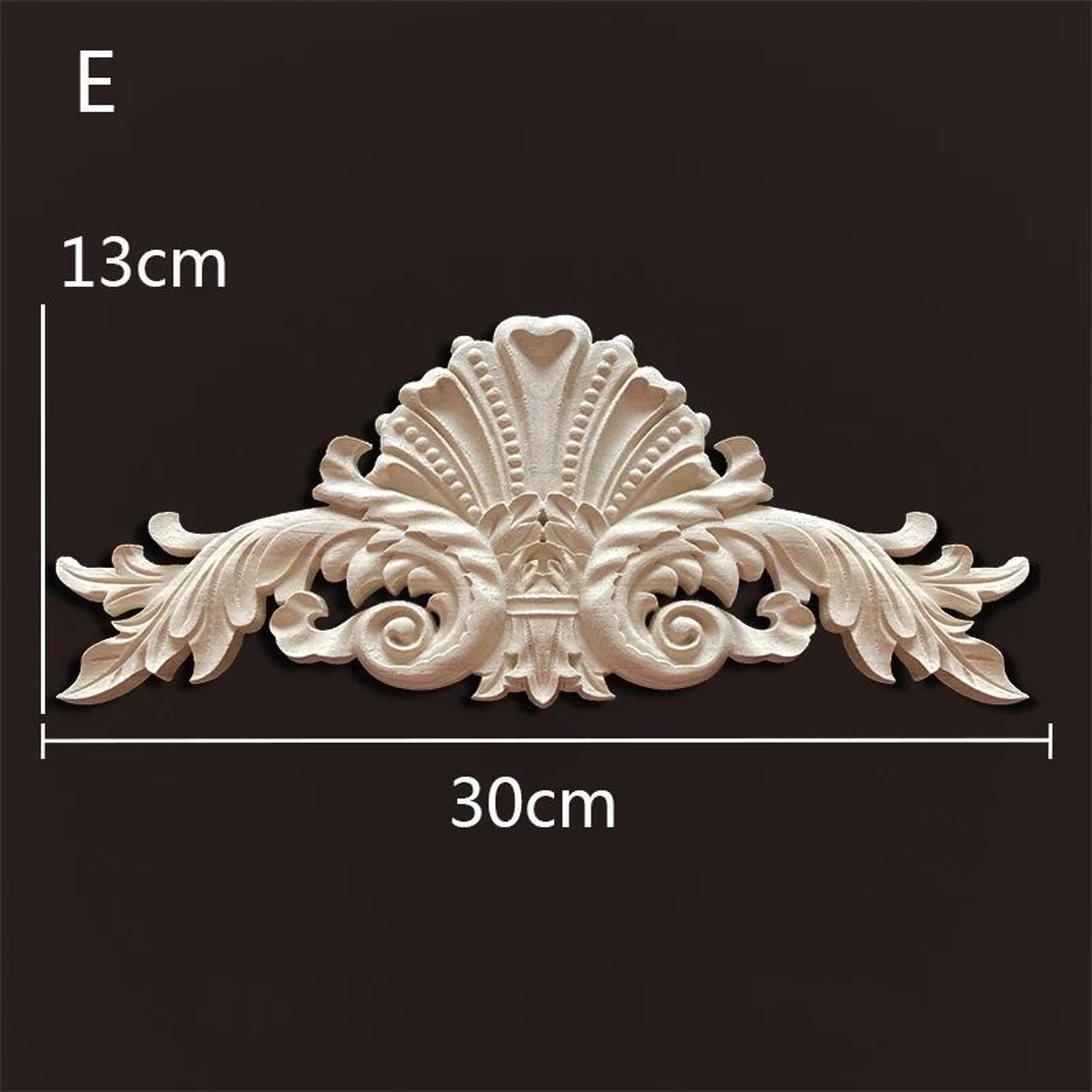 Antique Wood Carved Appliques Onlays  Decorative Moulding Wall  Furniture Accents 15