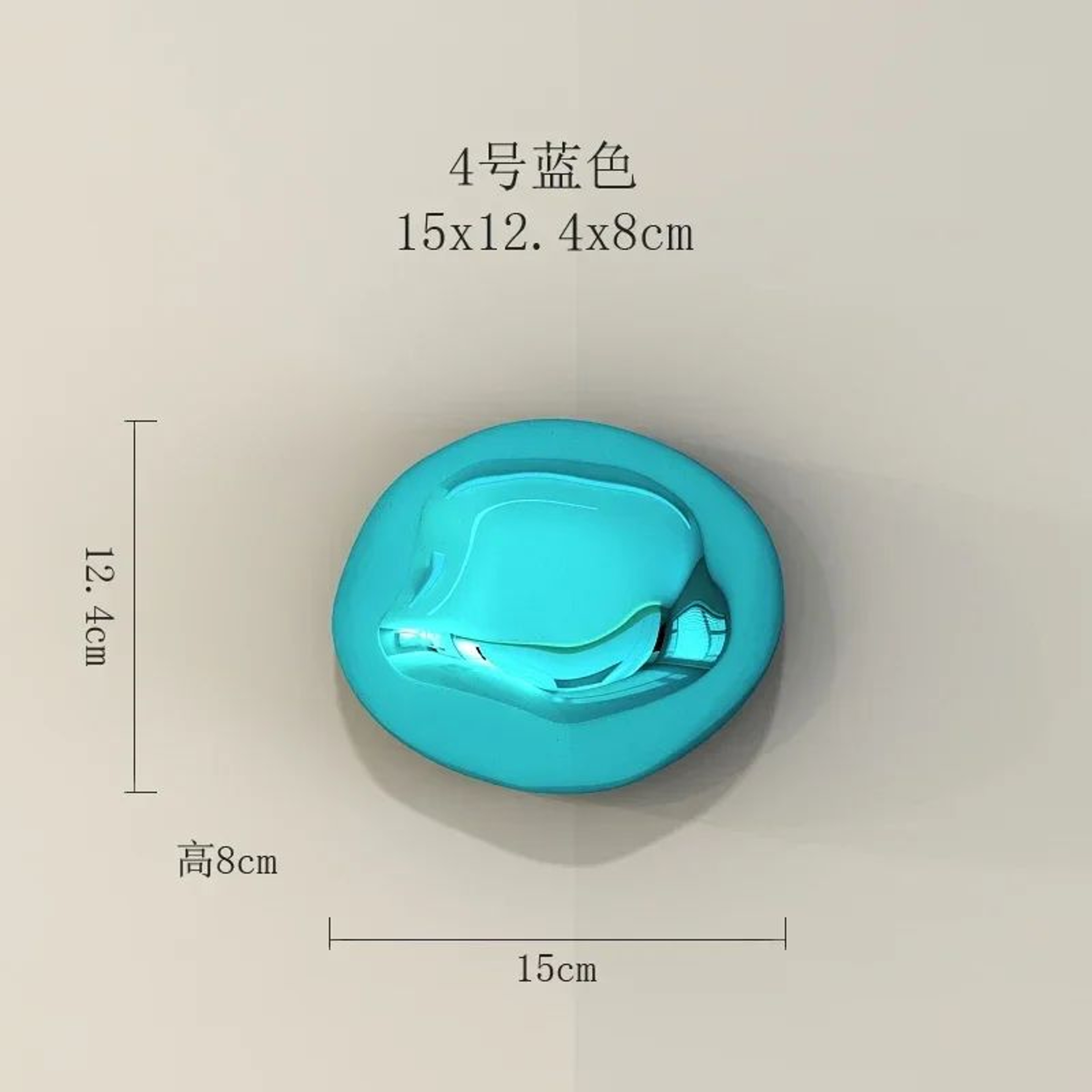 Modern Abstract Stone Wall Hanging  Creative Home Decor Pendant Ornament 8