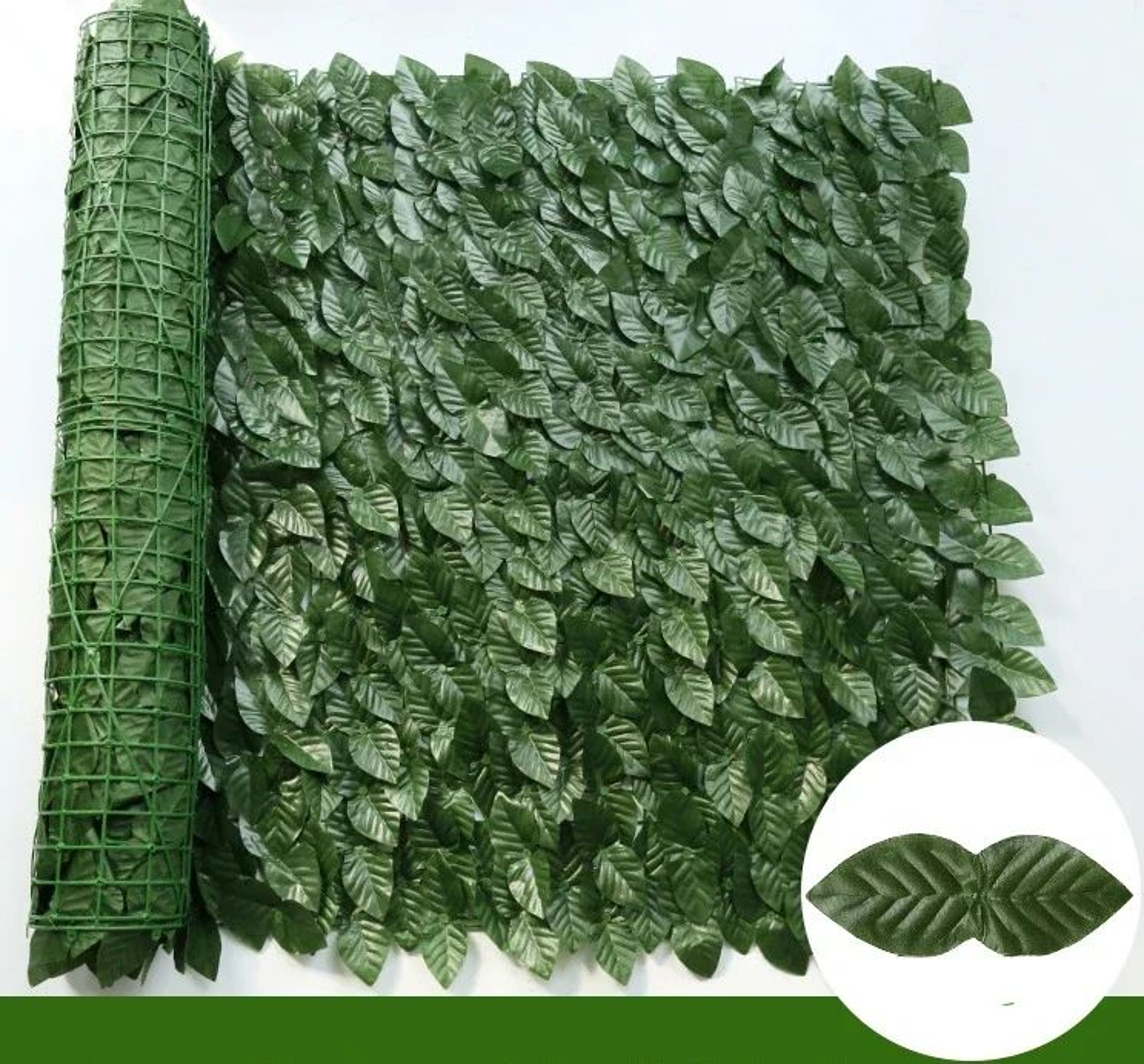 Artificial Ivy Privacy Fence Panel  Green Leaf Hedge For Garden  Balcony Decor 9
