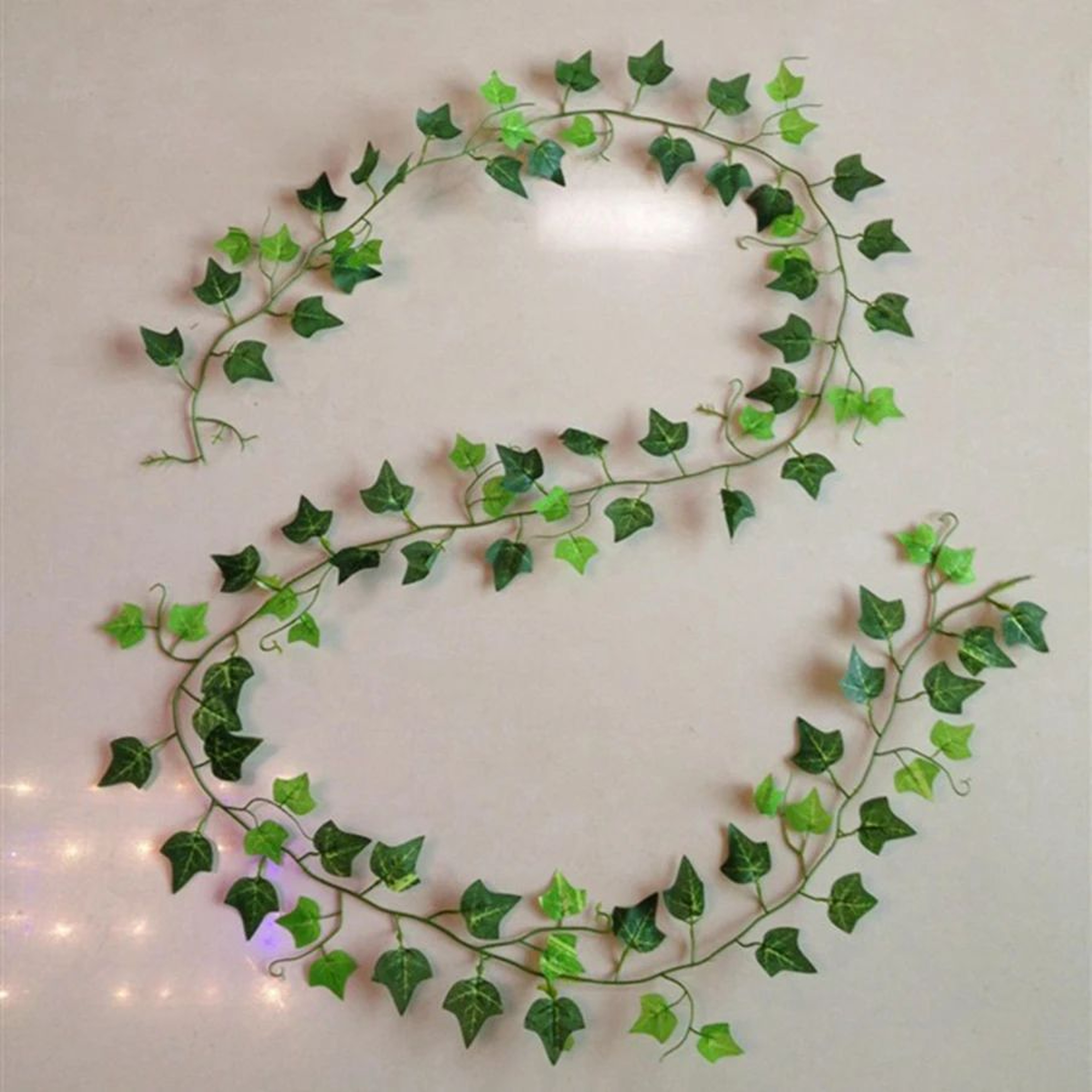 8268 In Artificial Ivy Garland Vine  Realistic Green Silk Hanging Plant For Indoor  Outdoor Decor 9