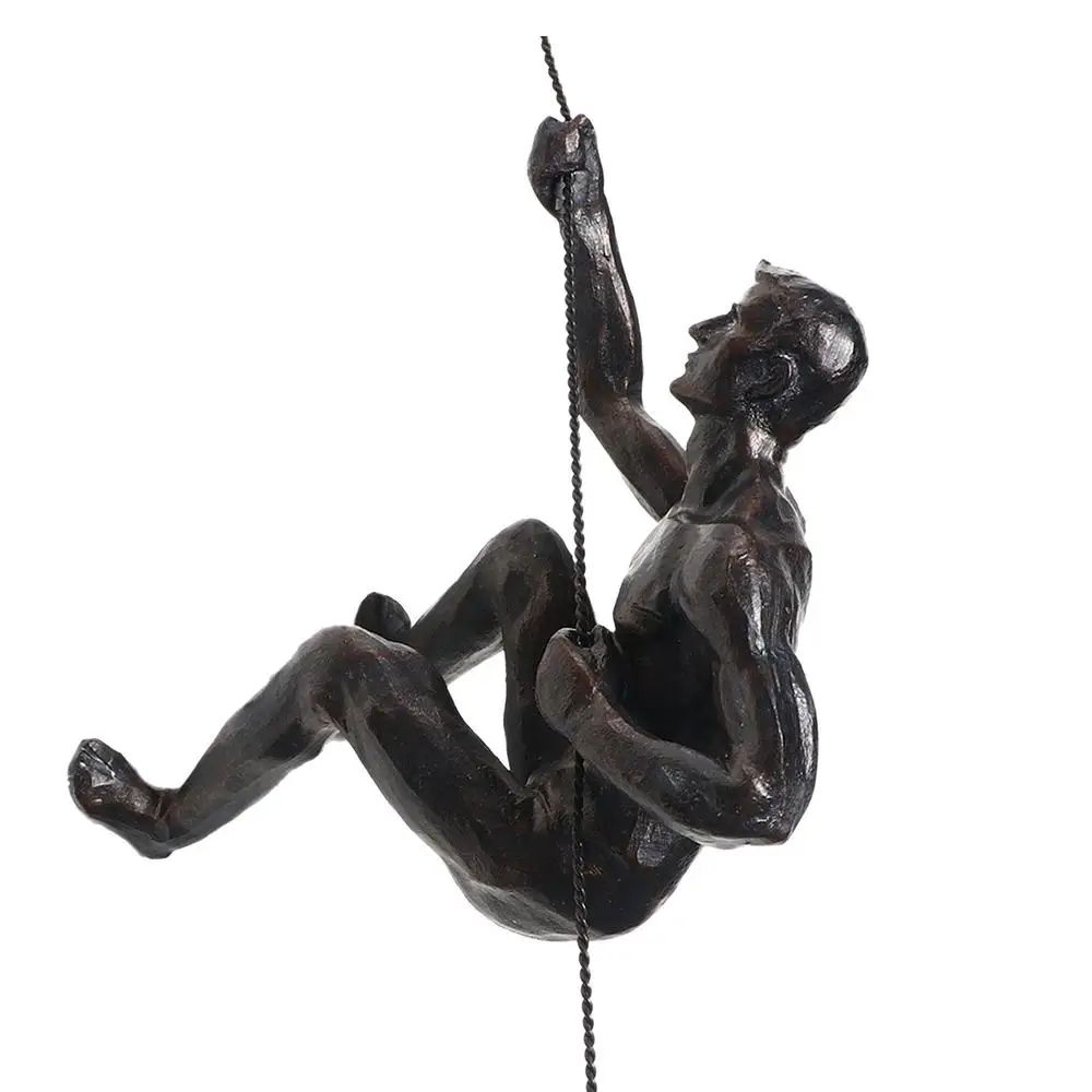 Rock Climbing Man Resin Wall Sculpture  3D Adventure Wall Art Decor 8